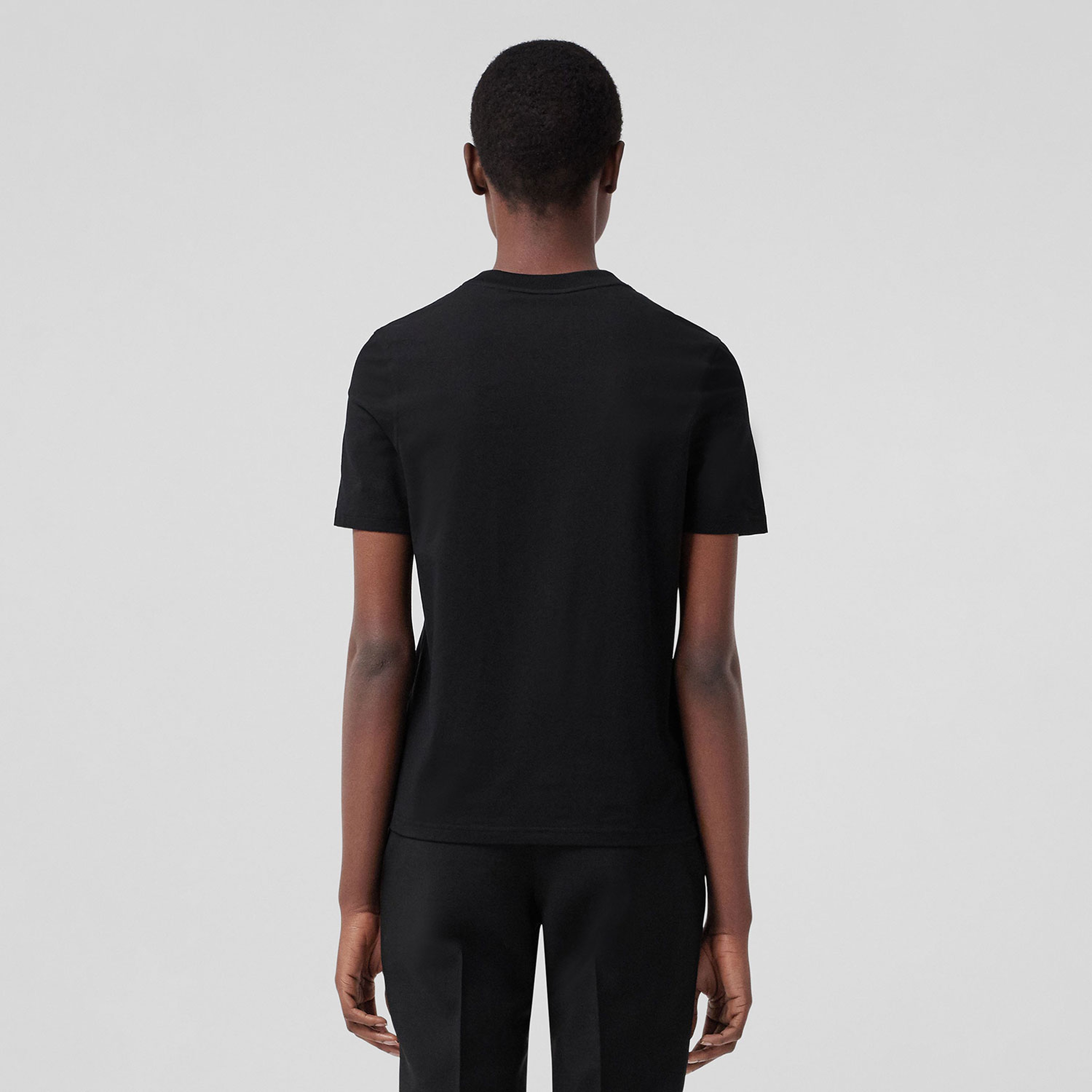 Burberry Kadın Siyah T-Shirt