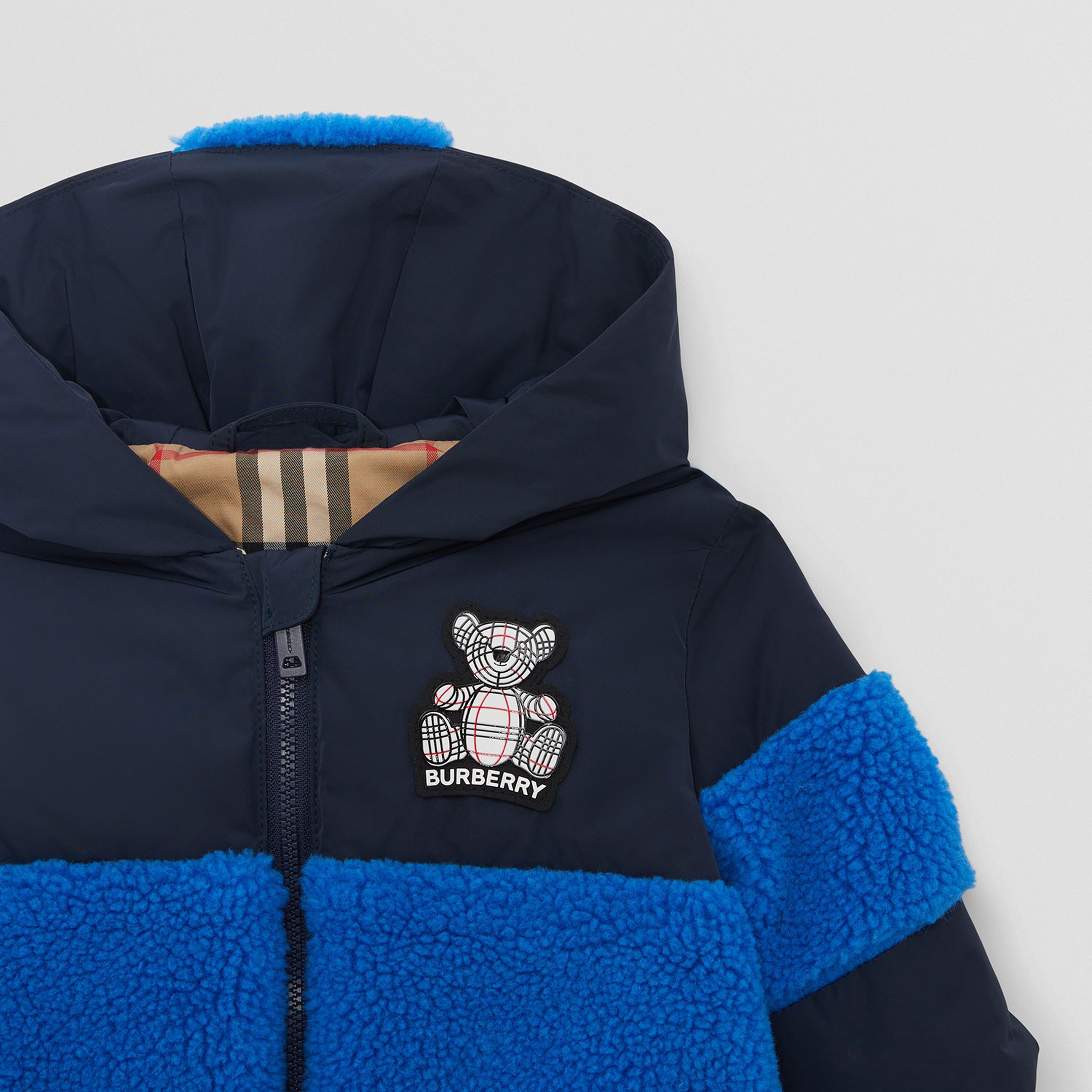 Burberry Çocuk Lacivert Mont