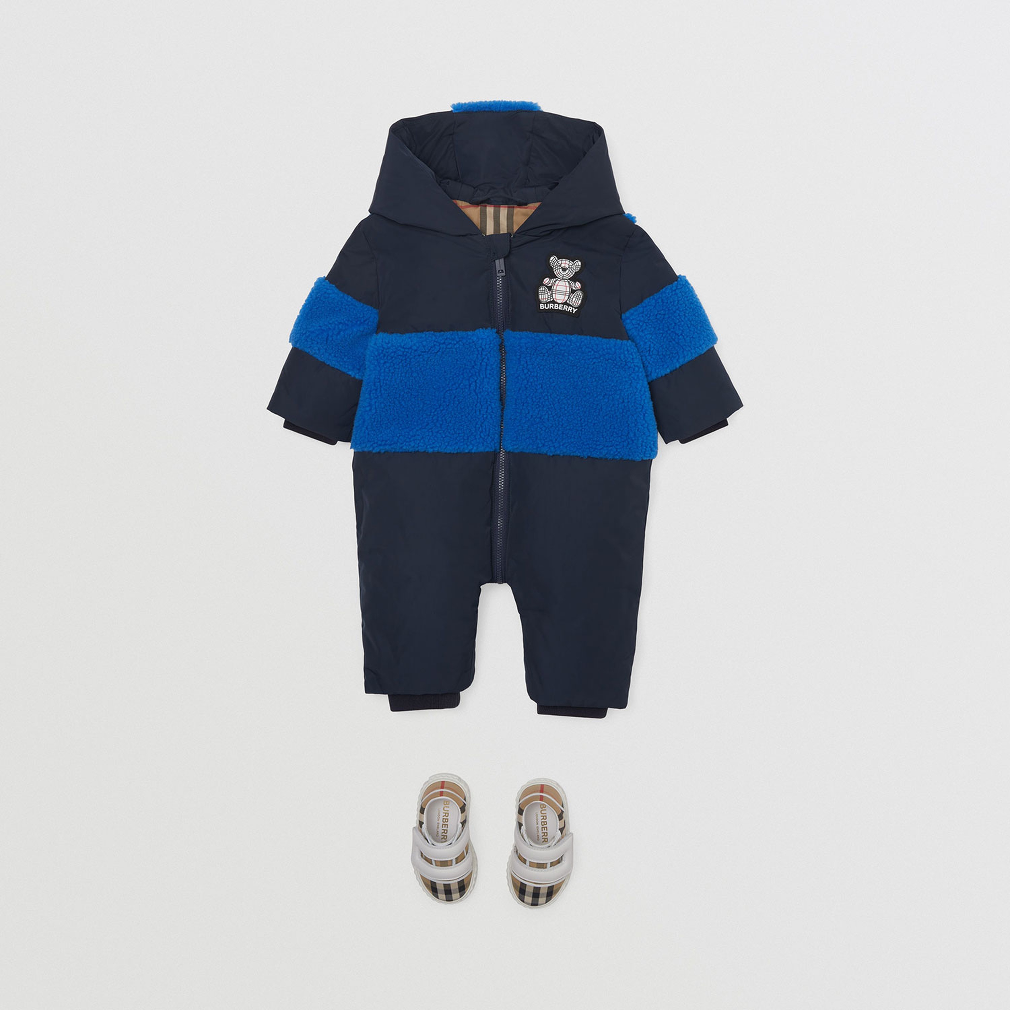 Burberry Çocuk Lacivert Mont