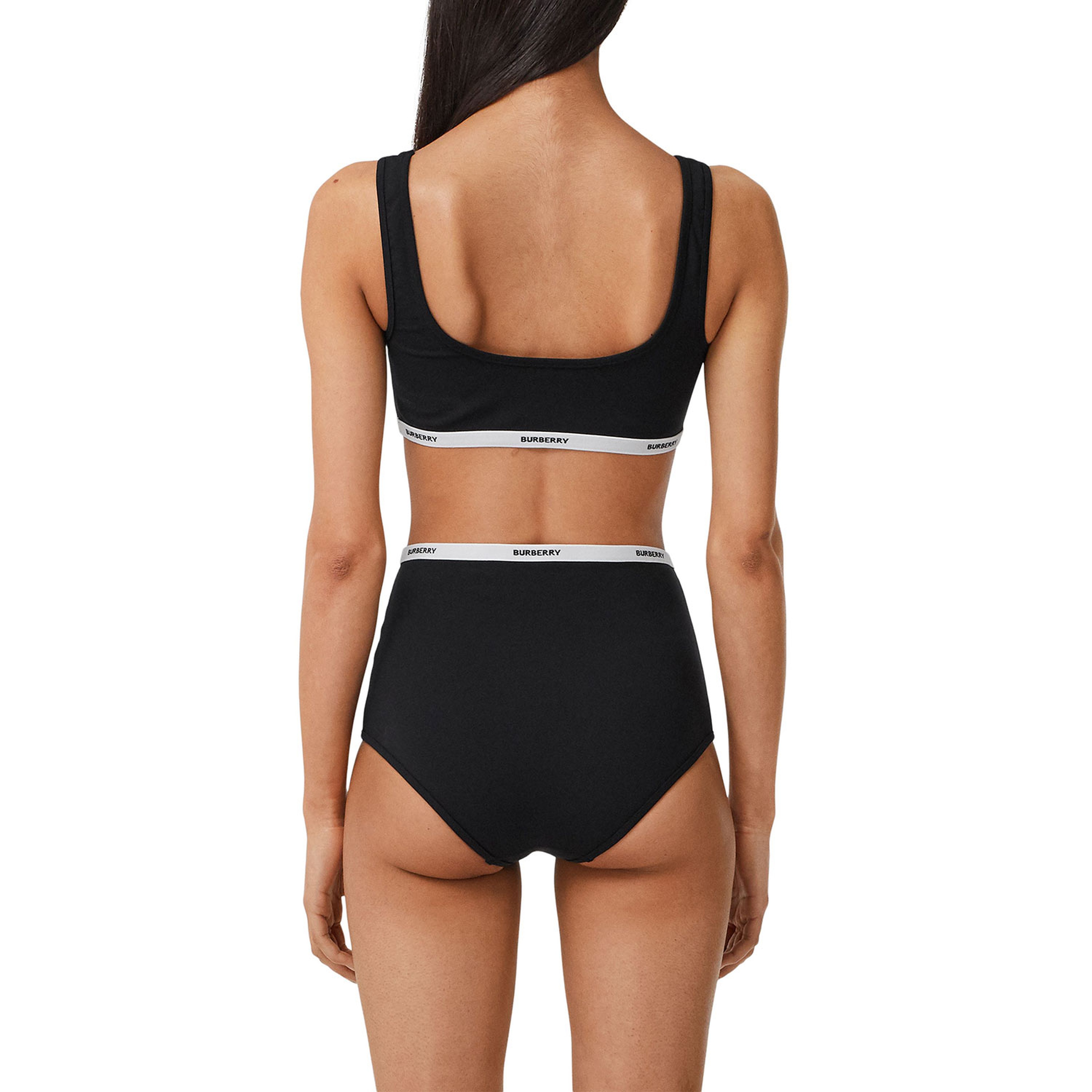 Burberry Kadın Siyah Mayo