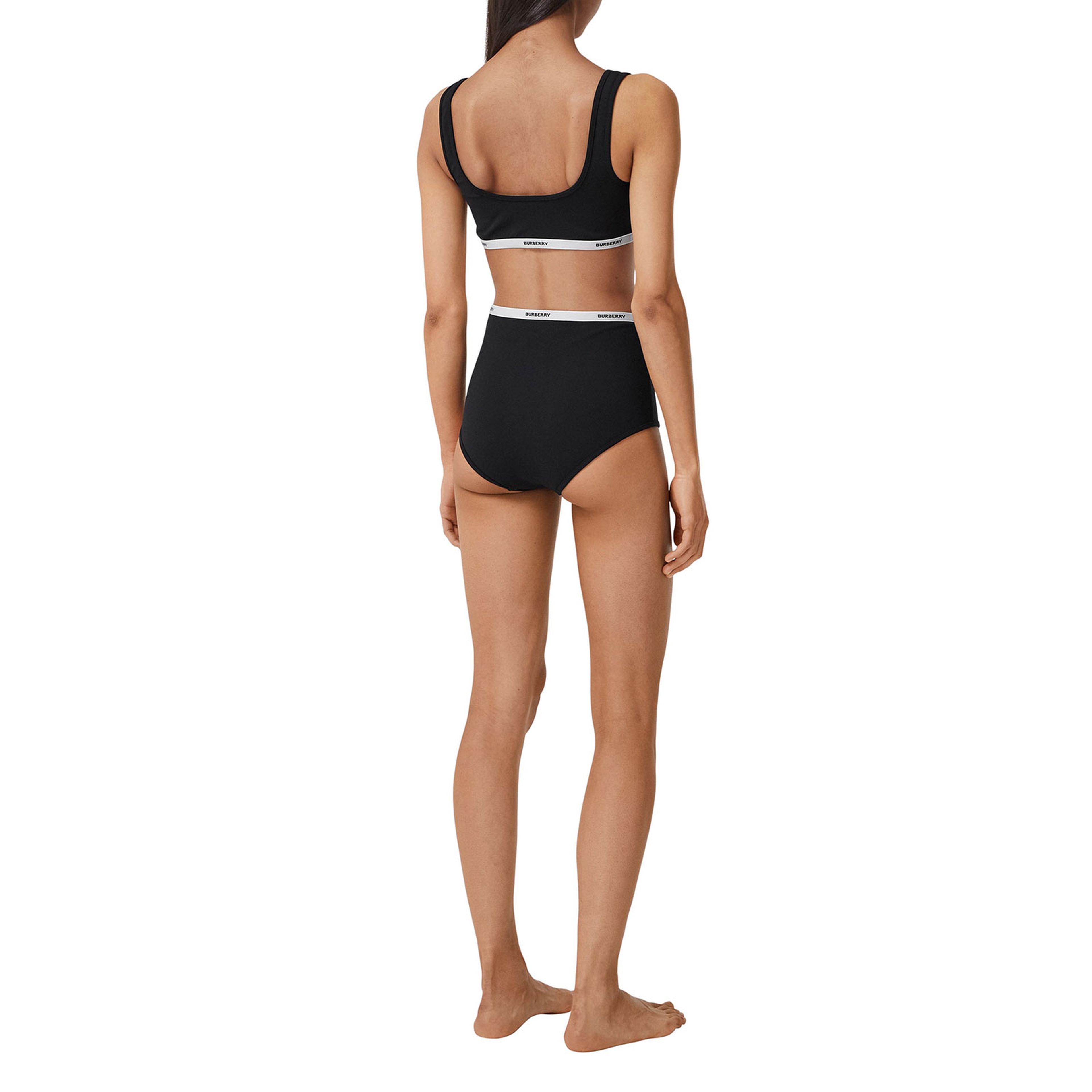 Burberry Kadın Siyah Mayo