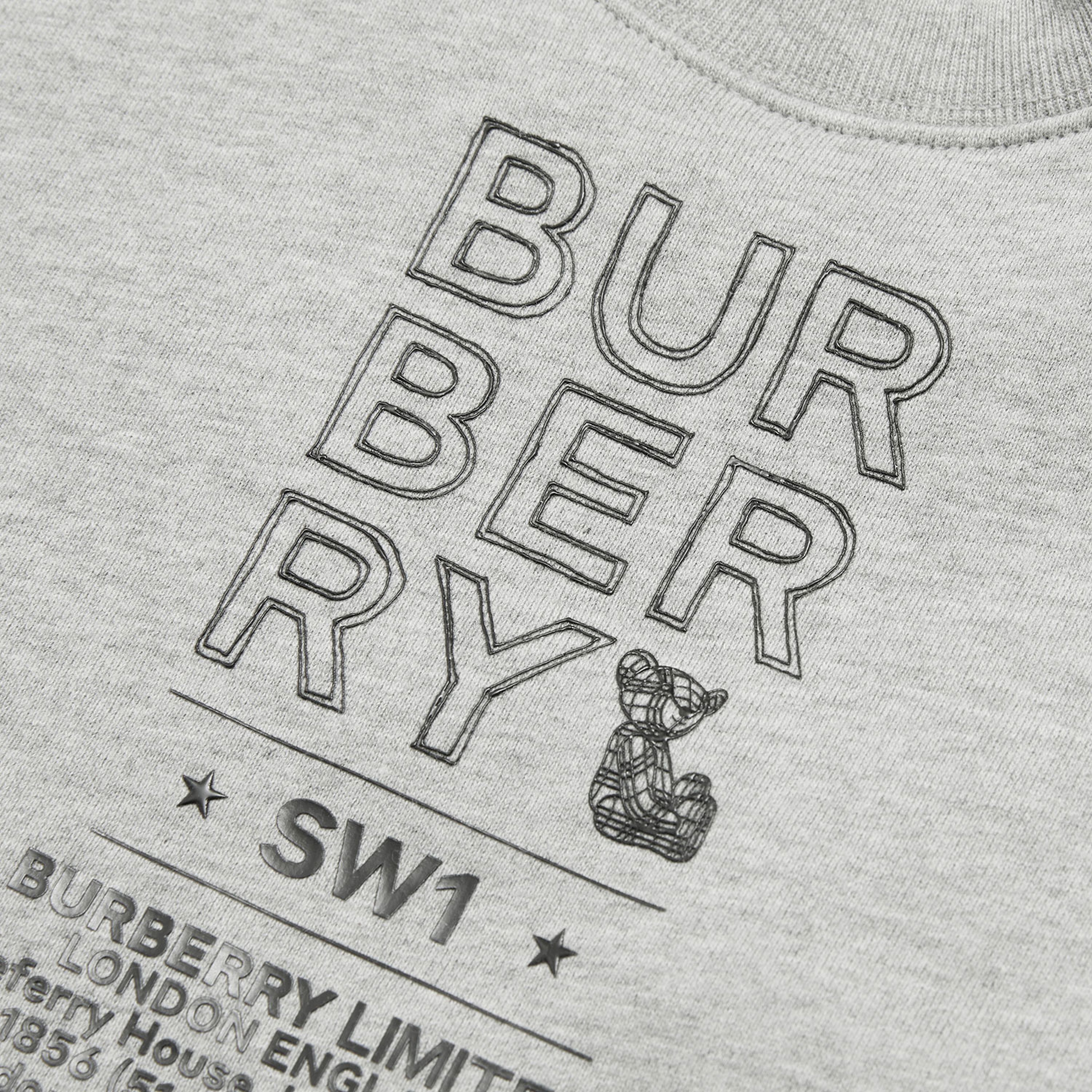 Burberry Çocuk Gri Sweatshirt