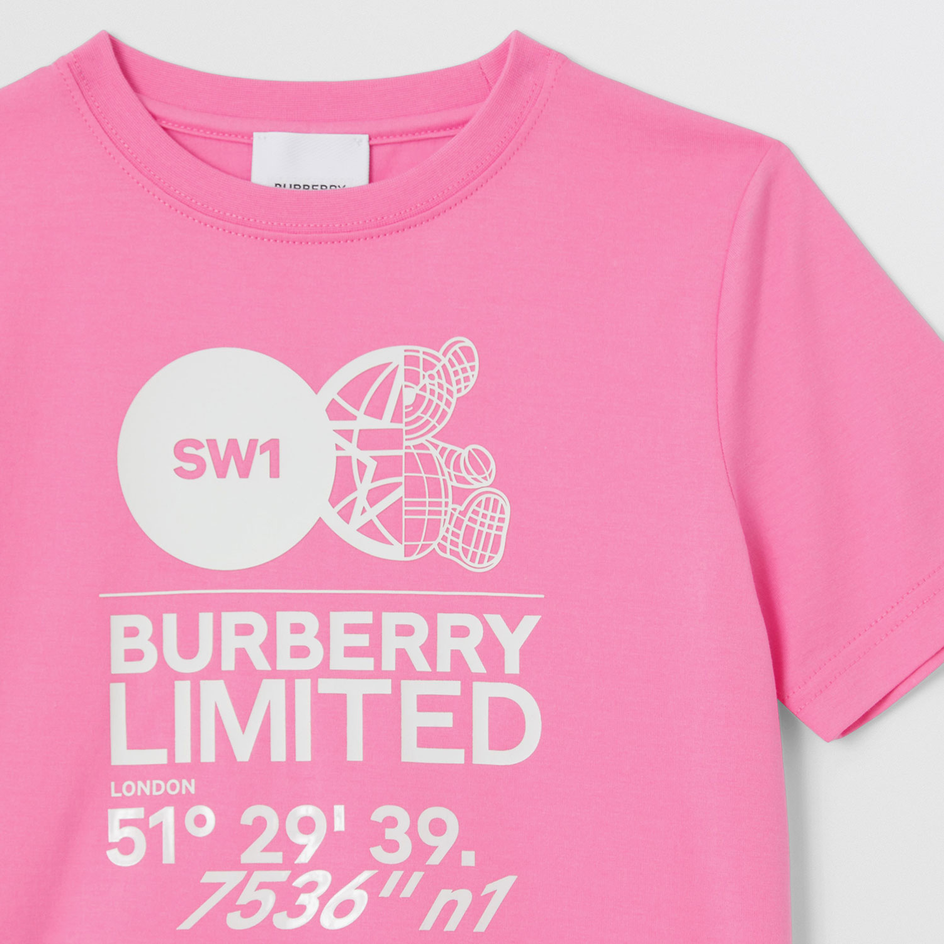 Burberry Çocuk Pembe T-Shirt