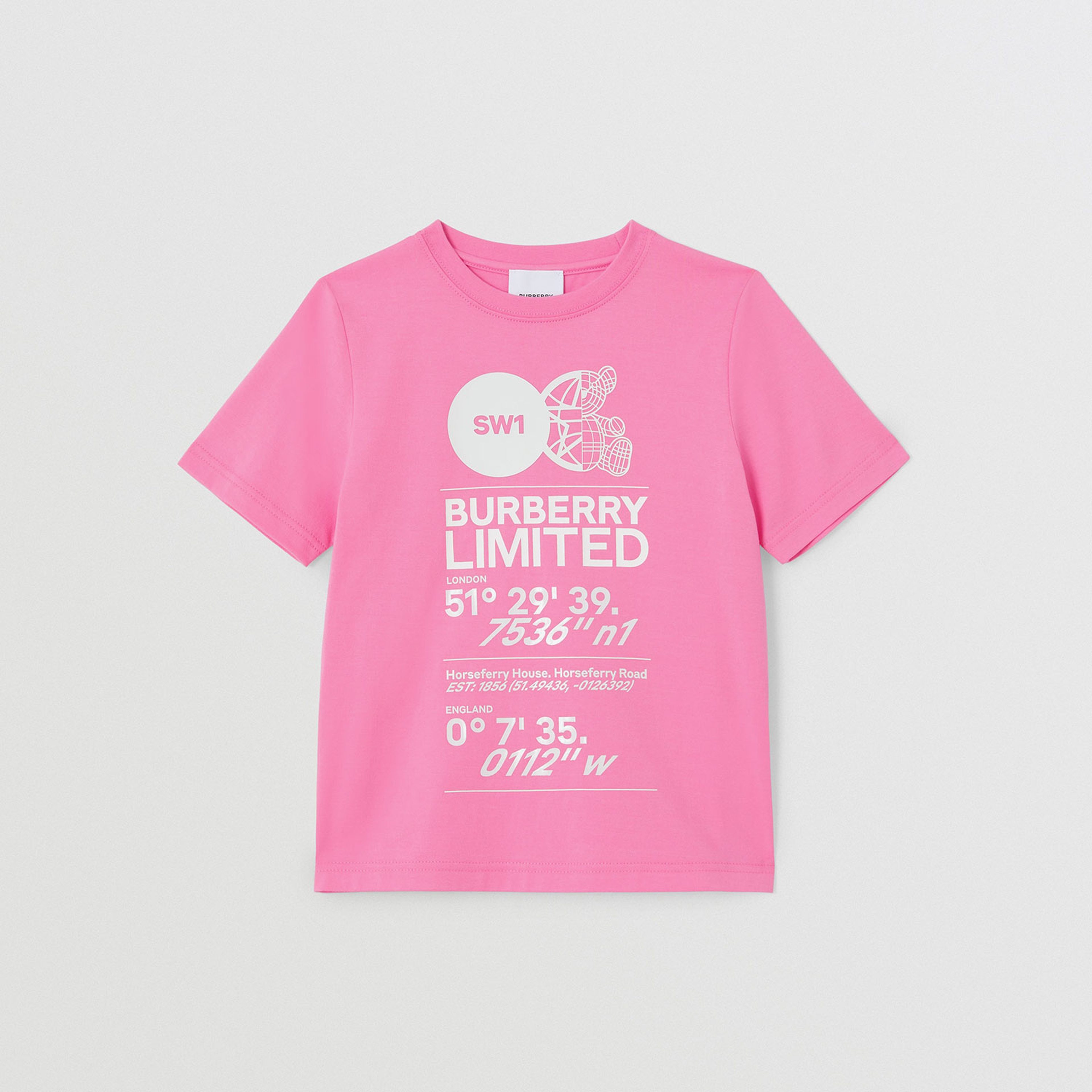 Burberry Çocuk Pembe T-Shirt