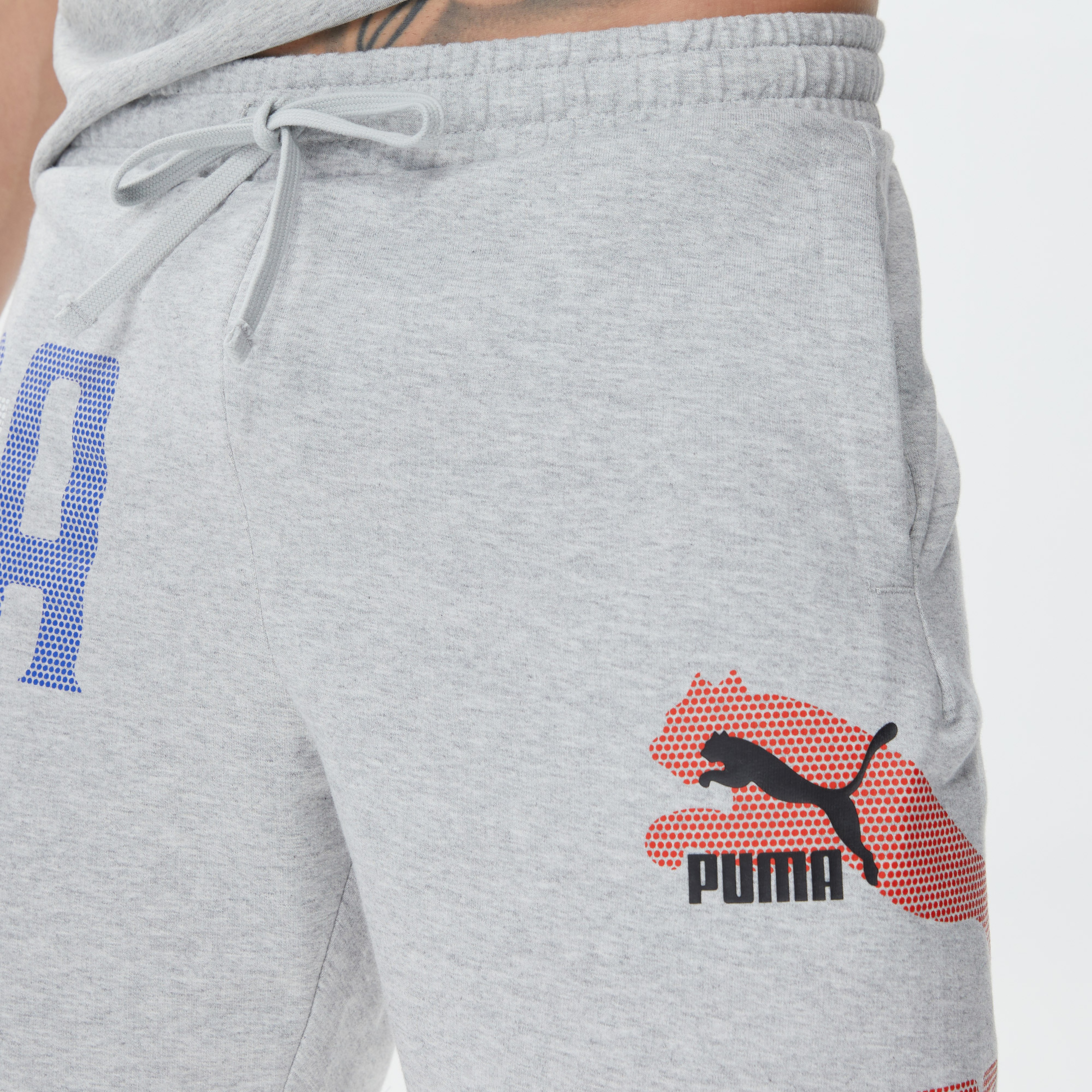 Puma Classics GEN. Shorts 8" Erkek Gri Şort