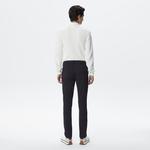 Erkek Slim Fit Siyah Pantolon