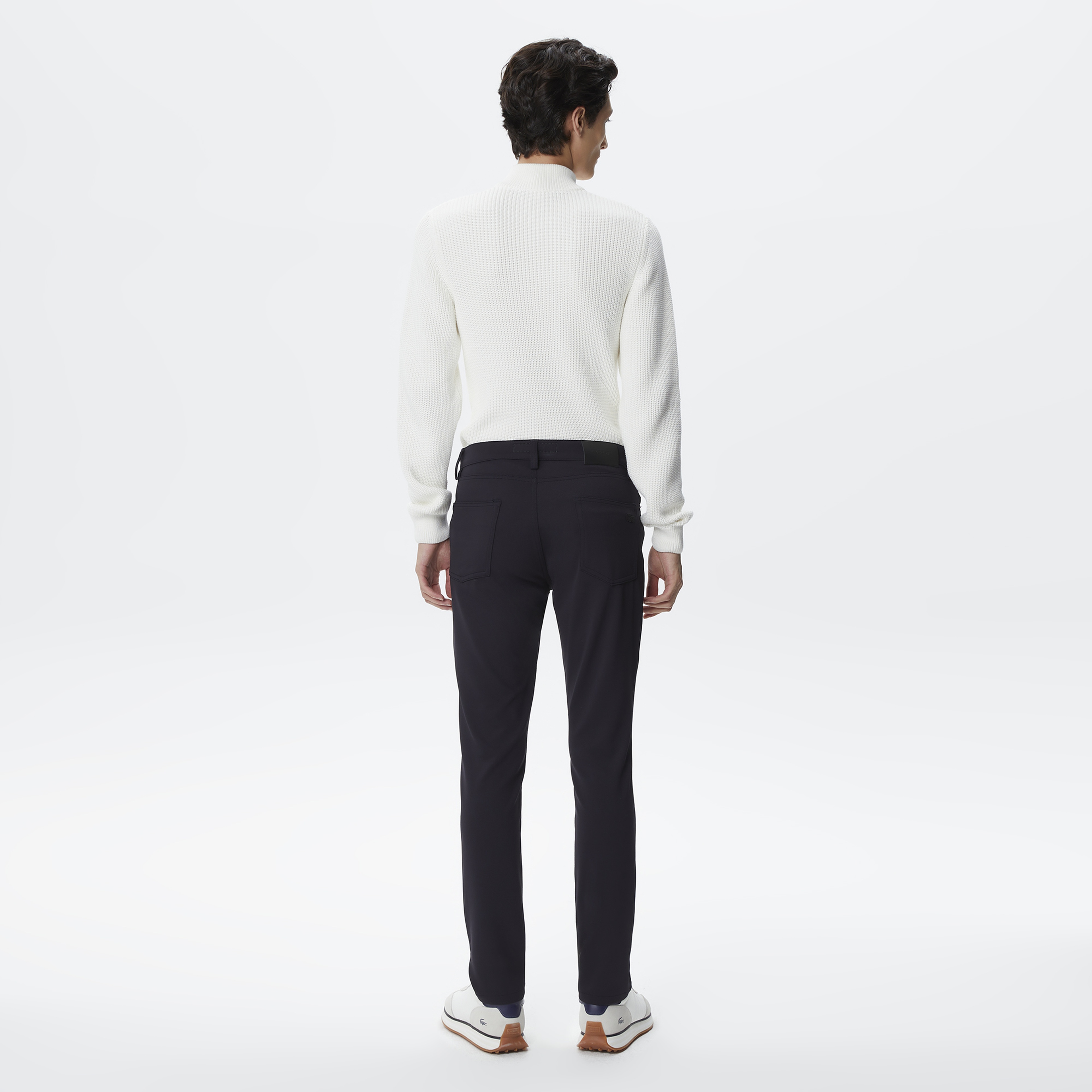 Erkek Slim Fit Siyah Pantolon