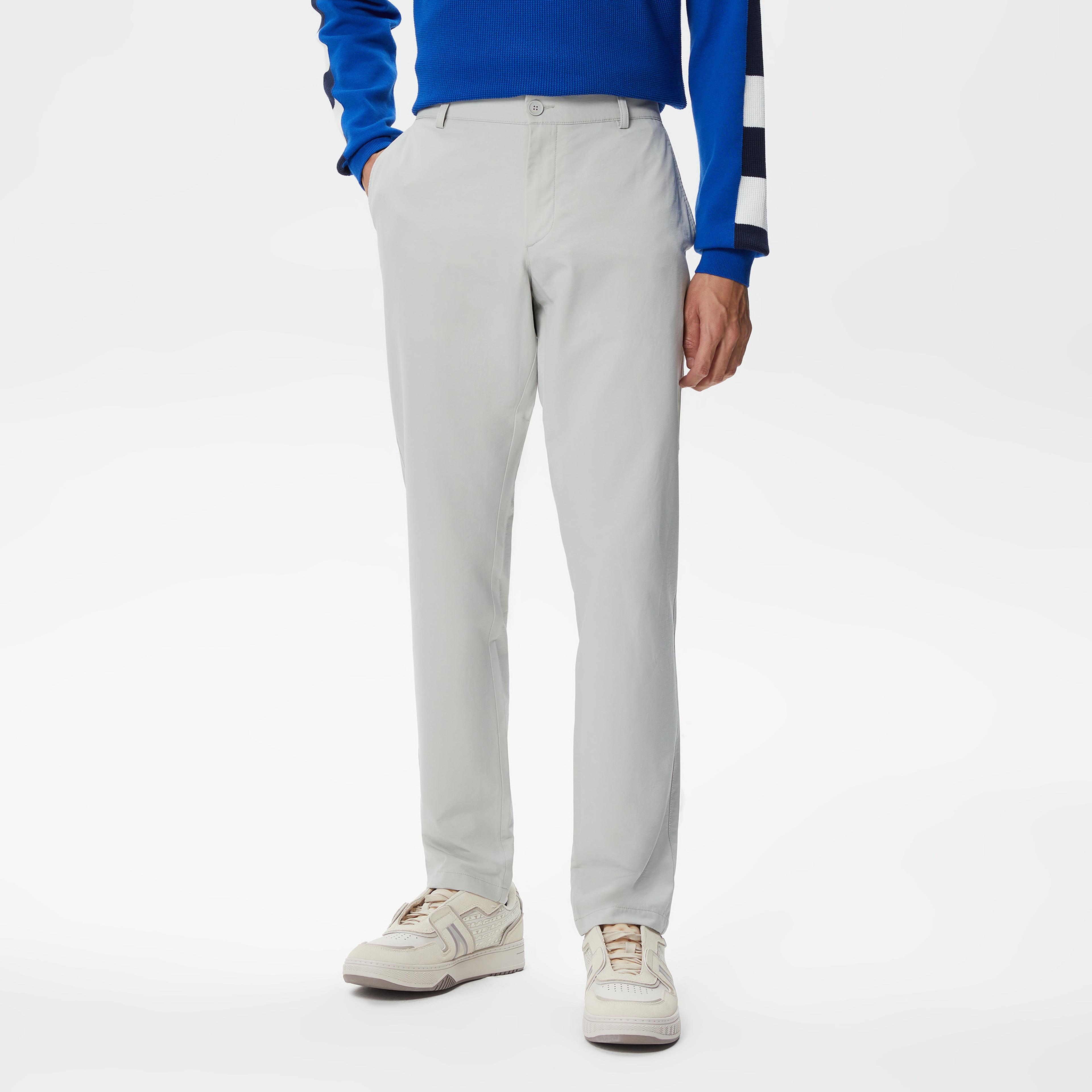 Erkek Slim Fit Gri Pantolon