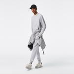 Erkek Classic Fit Bisiklet Yaka Gri Sweatshirt