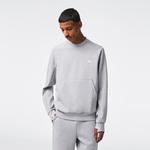 Erkek Classic Fit Bisiklet Yaka Gri Sweatshirt