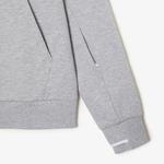 Erkek Classic Fit Bisiklet Yaka Gri Sweatshirt