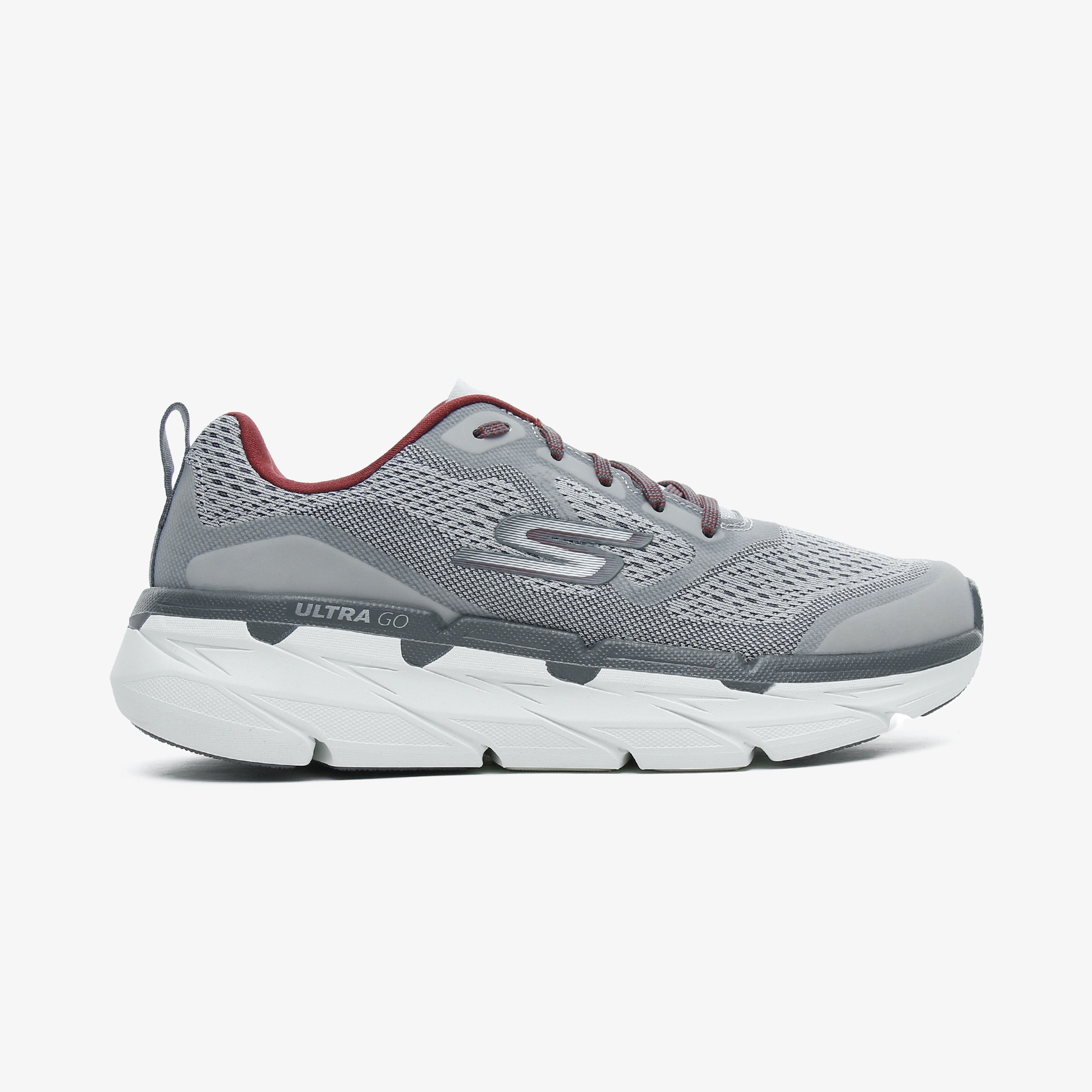 Skechers Max Cushioning Premier-Vantag Erkek Gri Spor Ayakkabı