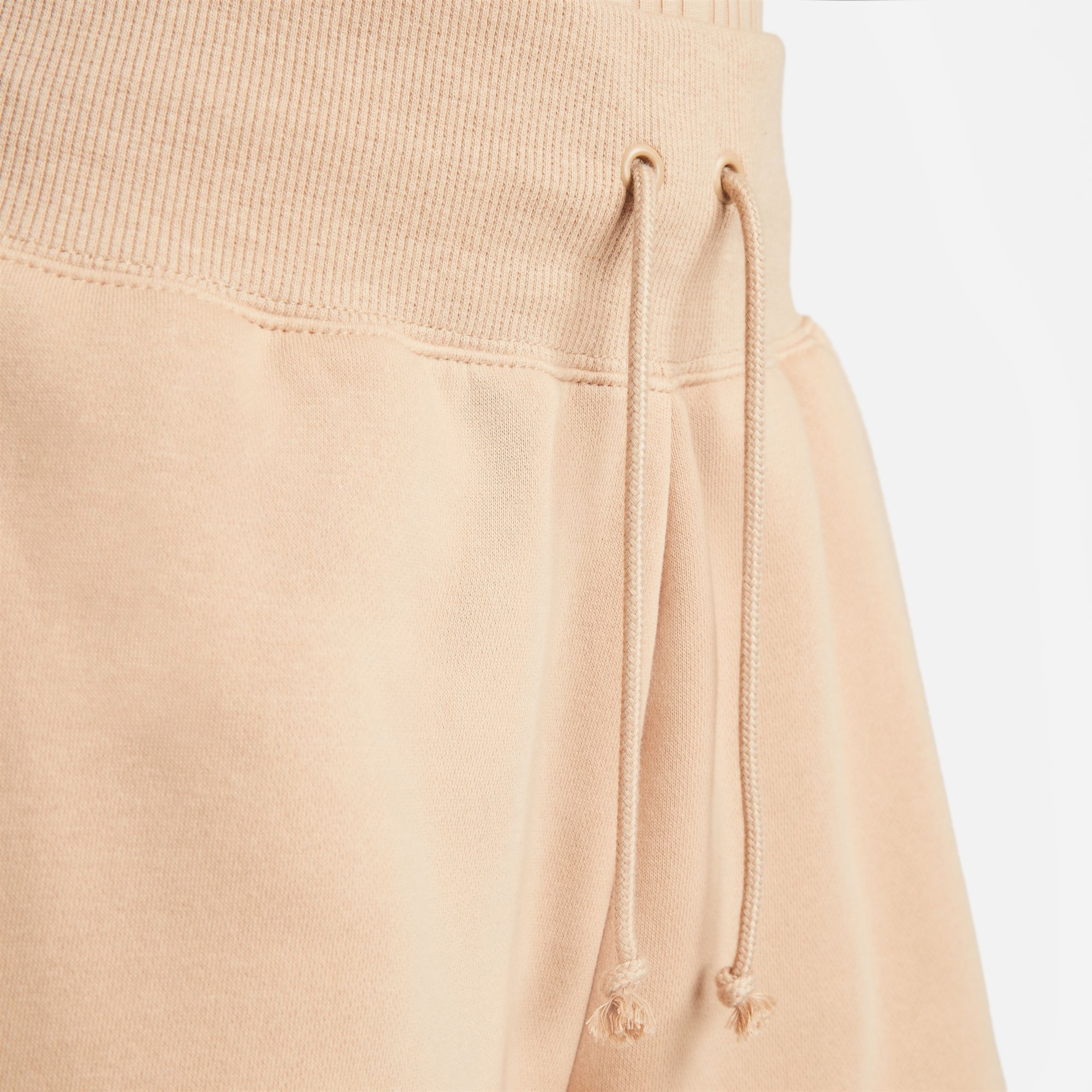 Nike Sportswear Phoenix Fleece High-Waisted Kadın Bej Şort