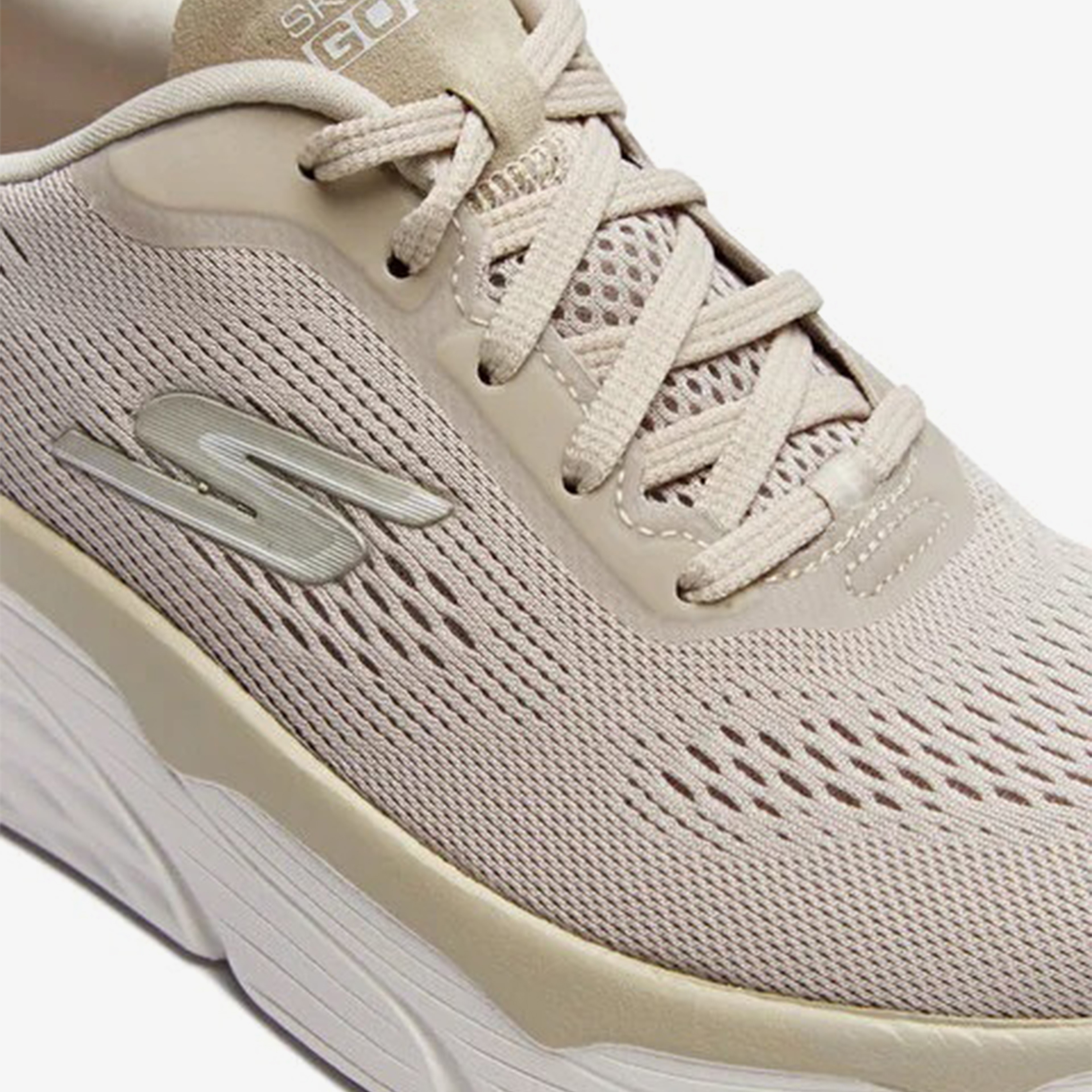 Skechers Max Cushioning Elite - Destinat Kadın Bej Spor Ayakkabı