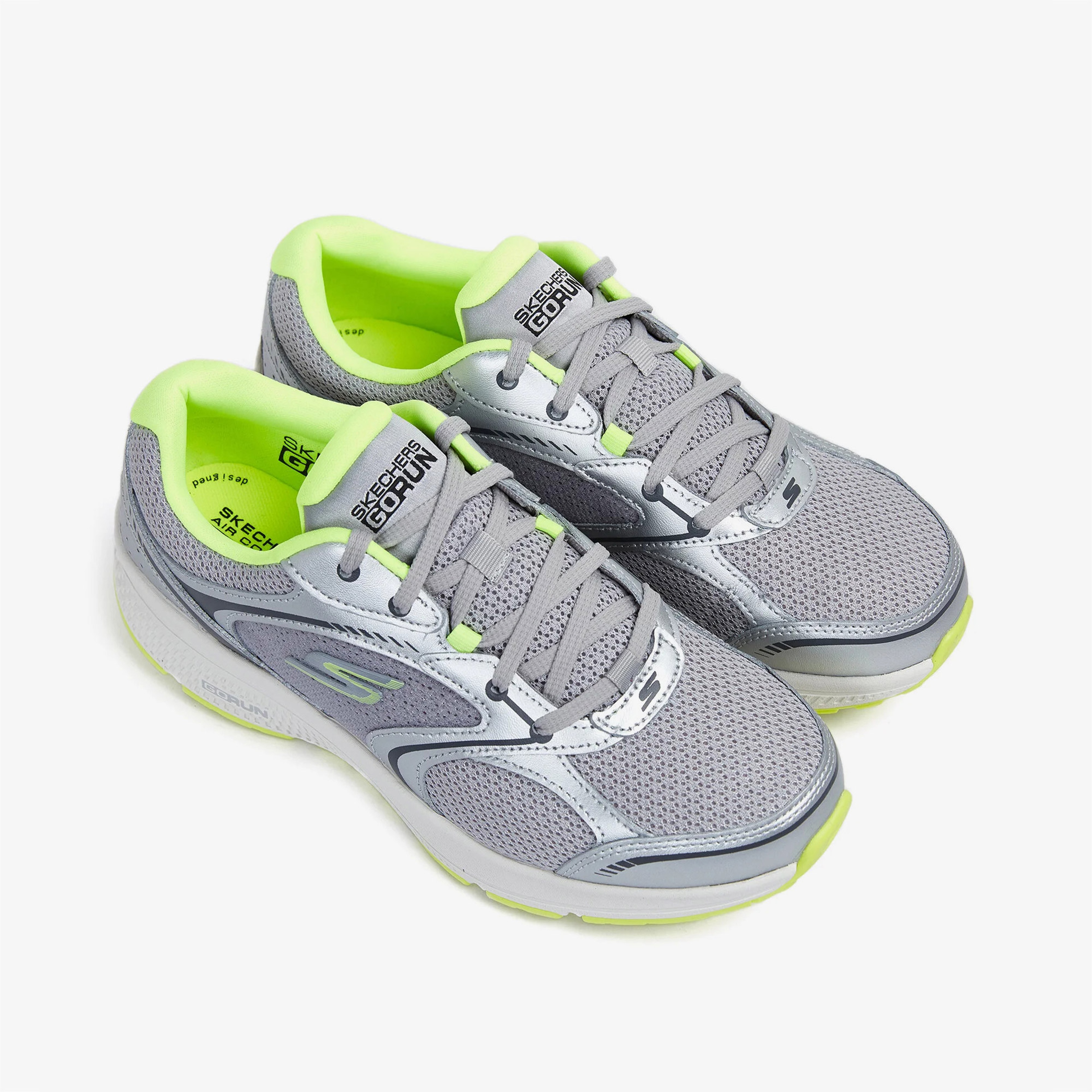 Skechers Go Run Consistent - Chandra Kadın Gri Koşu Ayakkabısı