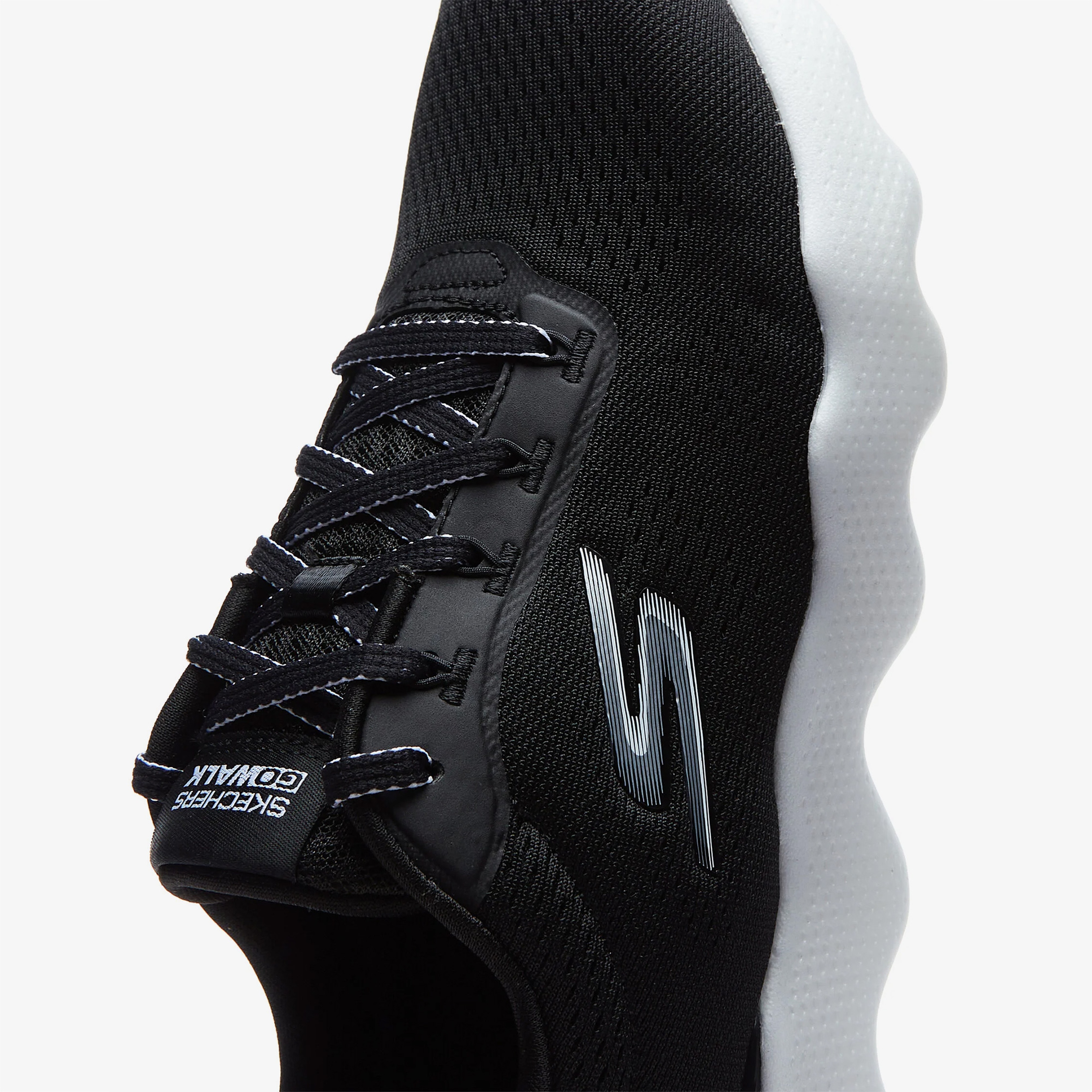 Skechers Go Walk Massage Fit Kadın Siyah Spor Ayakkabı