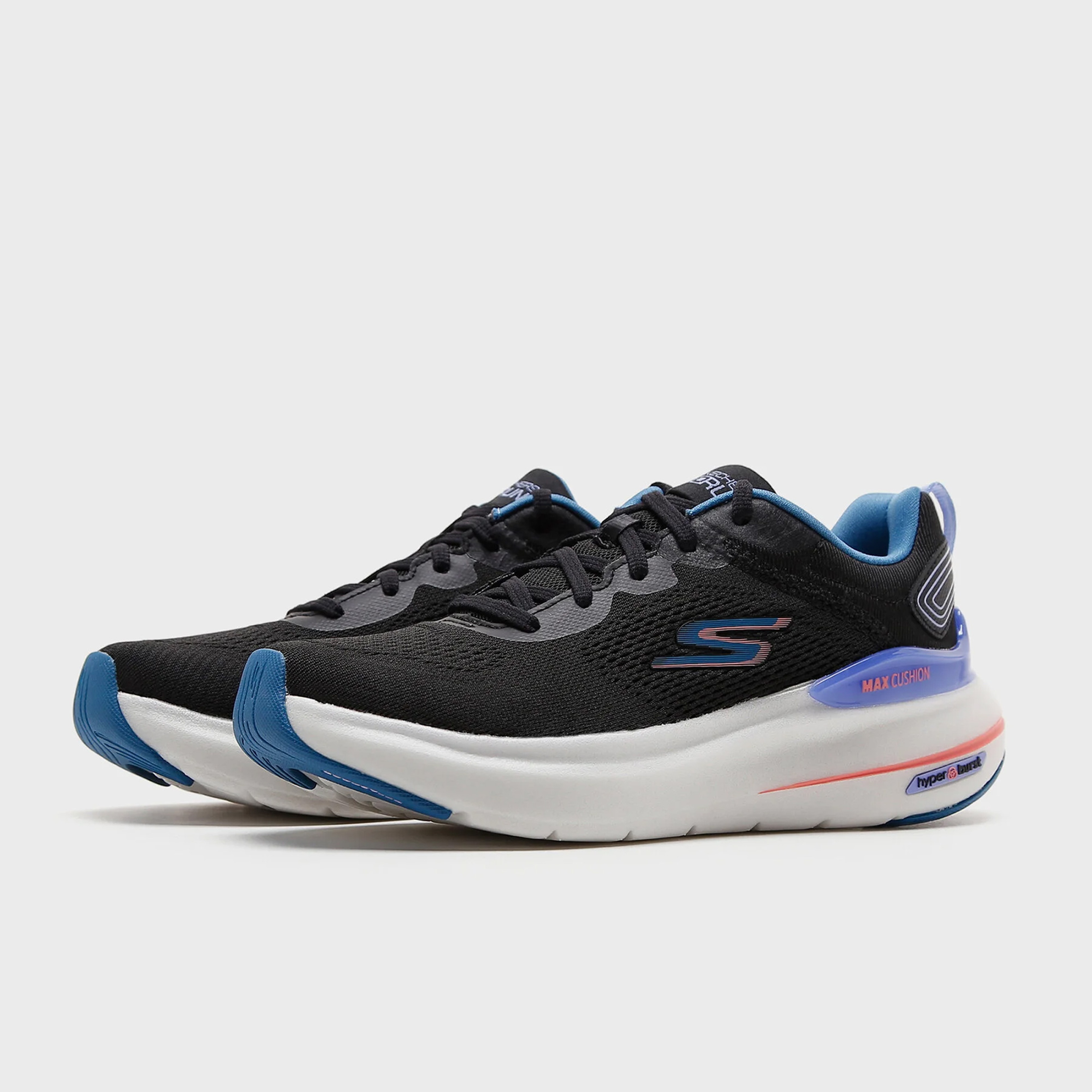 Skechers Max Cushioning Hyper Burst Kadın Siyah Spor Ayakkabı