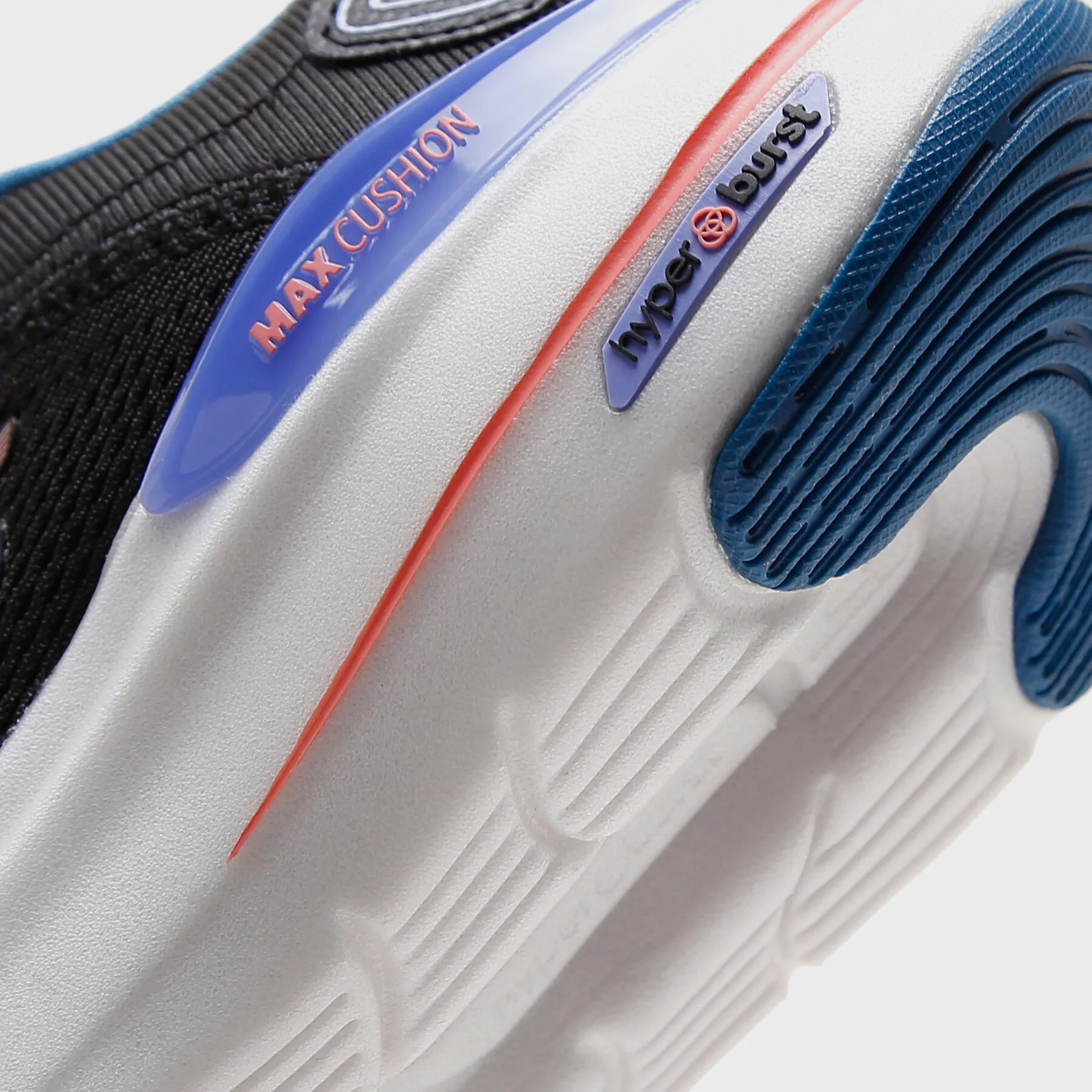 Skechers Max Cushioning Hyper Burst Kadın Siyah Spor Ayakkabı