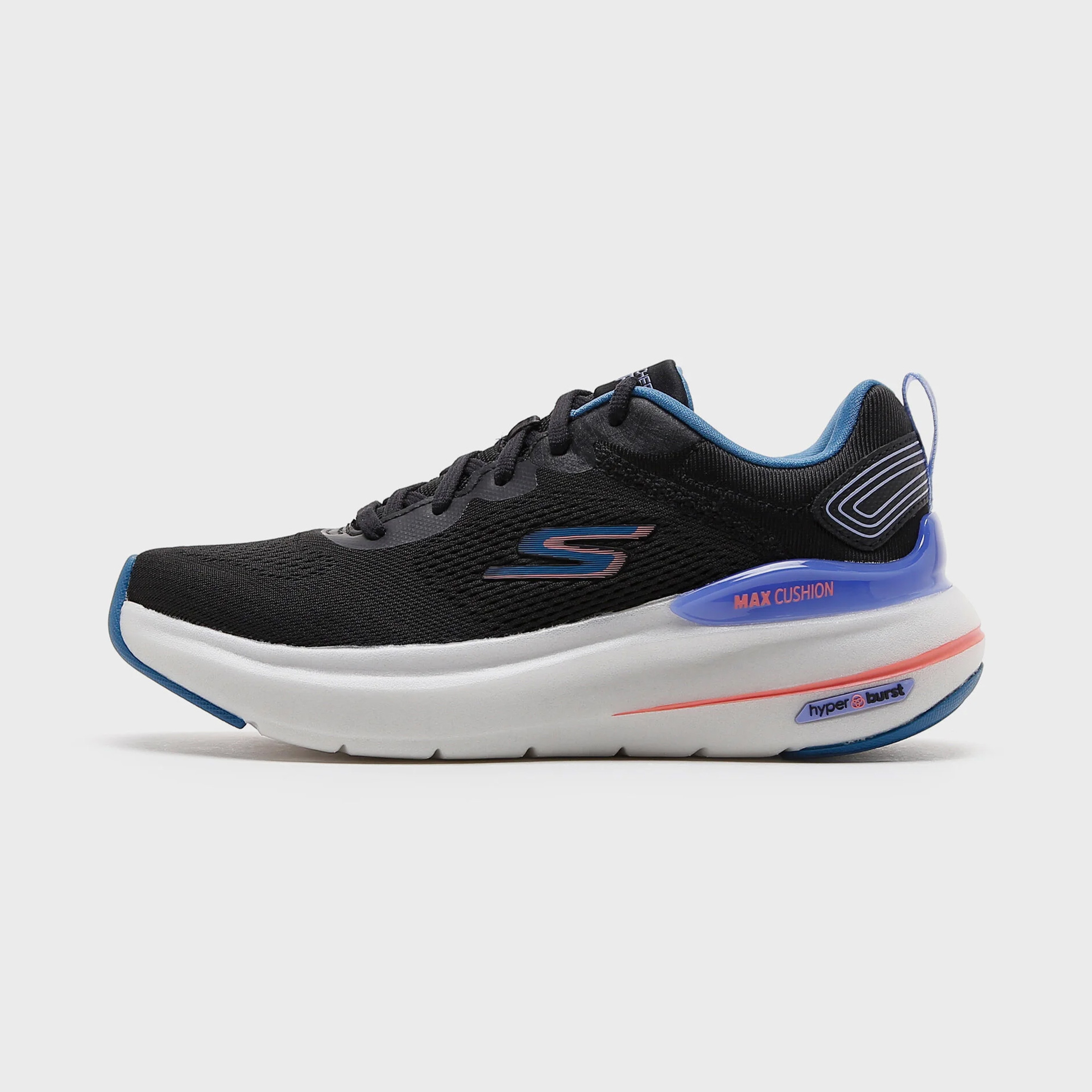 Skechers Max Cushioning Hyper Burst Kadın Siyah Spor Ayakkabı