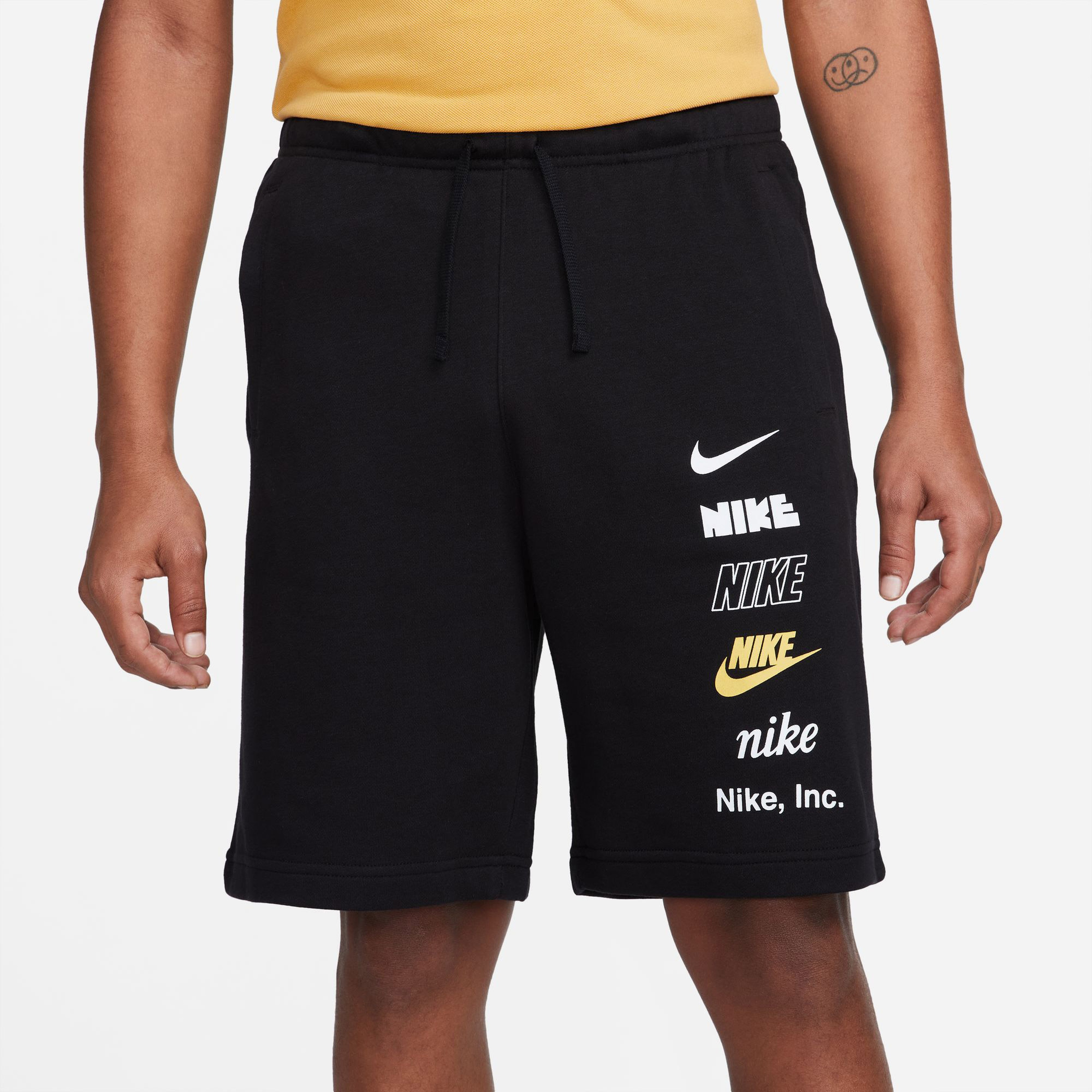 Nike Club+ Ft Mlogo Erkek Siyah Şort