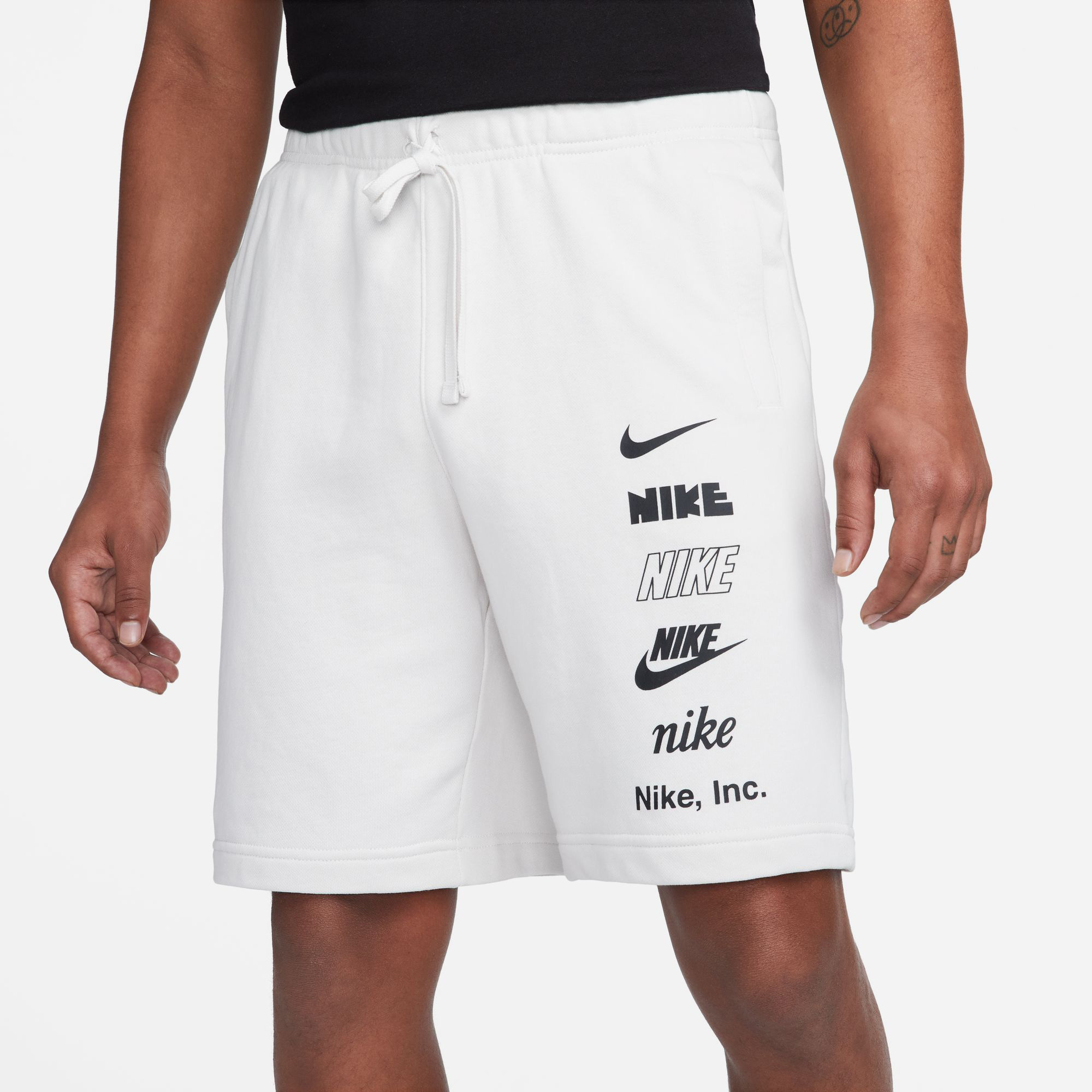 Nike Club+ Ft Mlogo Erkek Beyaz Şort