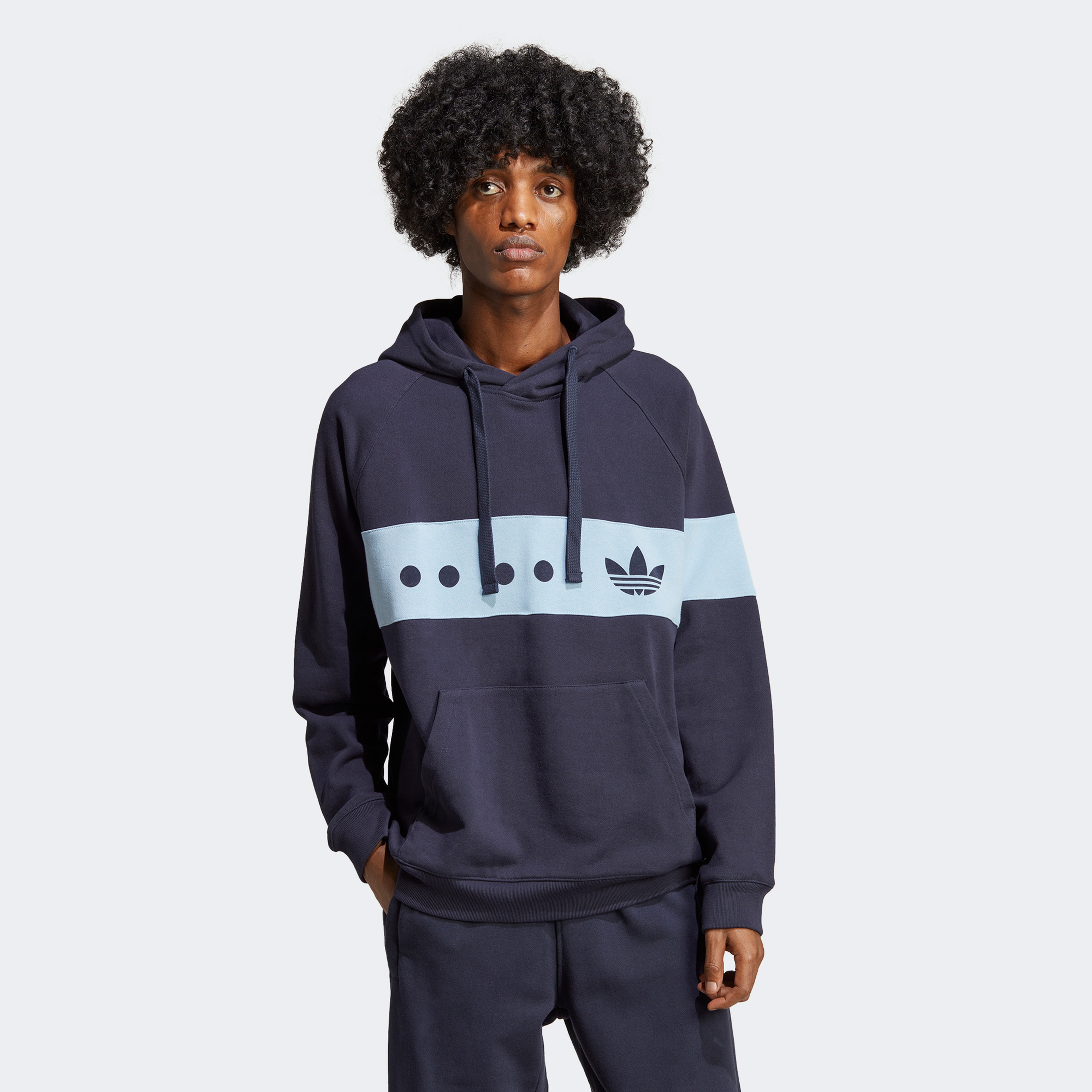 adidas RIFTA City Boy Erkek Lacivert Hoodie