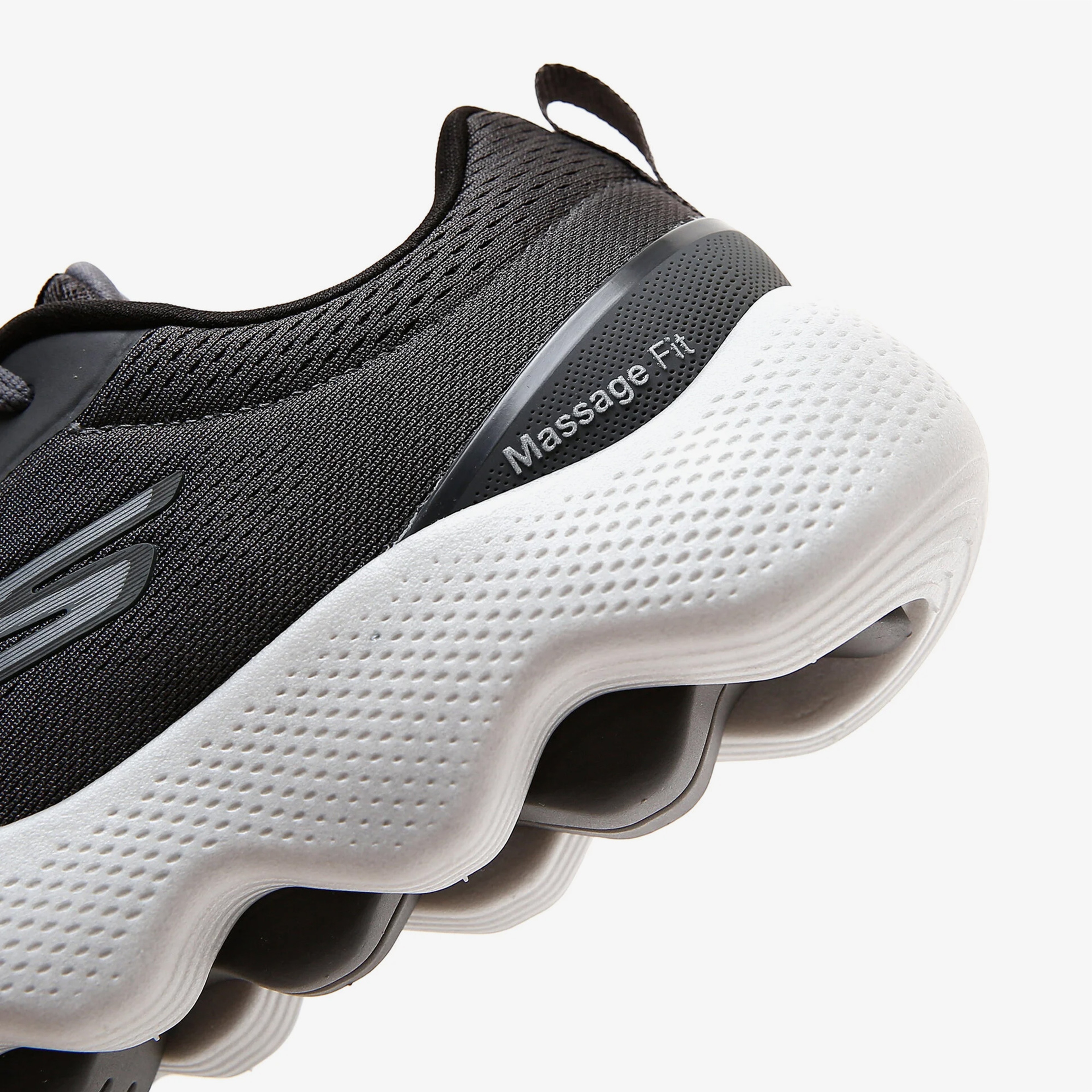 Skechers Go Walk Massage Fit Erkek Siyah Spor Ayakkabı