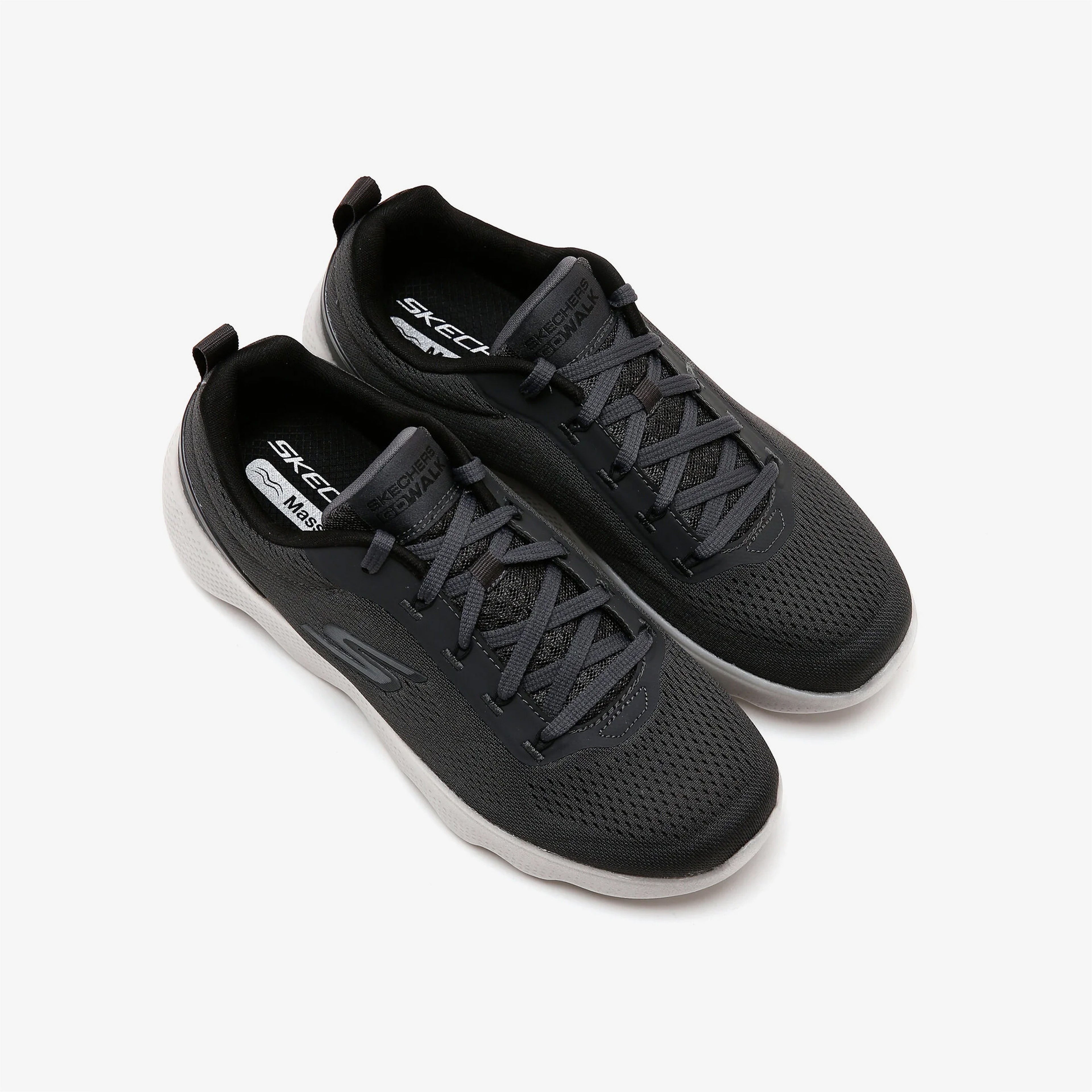 Skechers Go Walk Massage Fit Erkek Siyah Spor Ayakkabı
