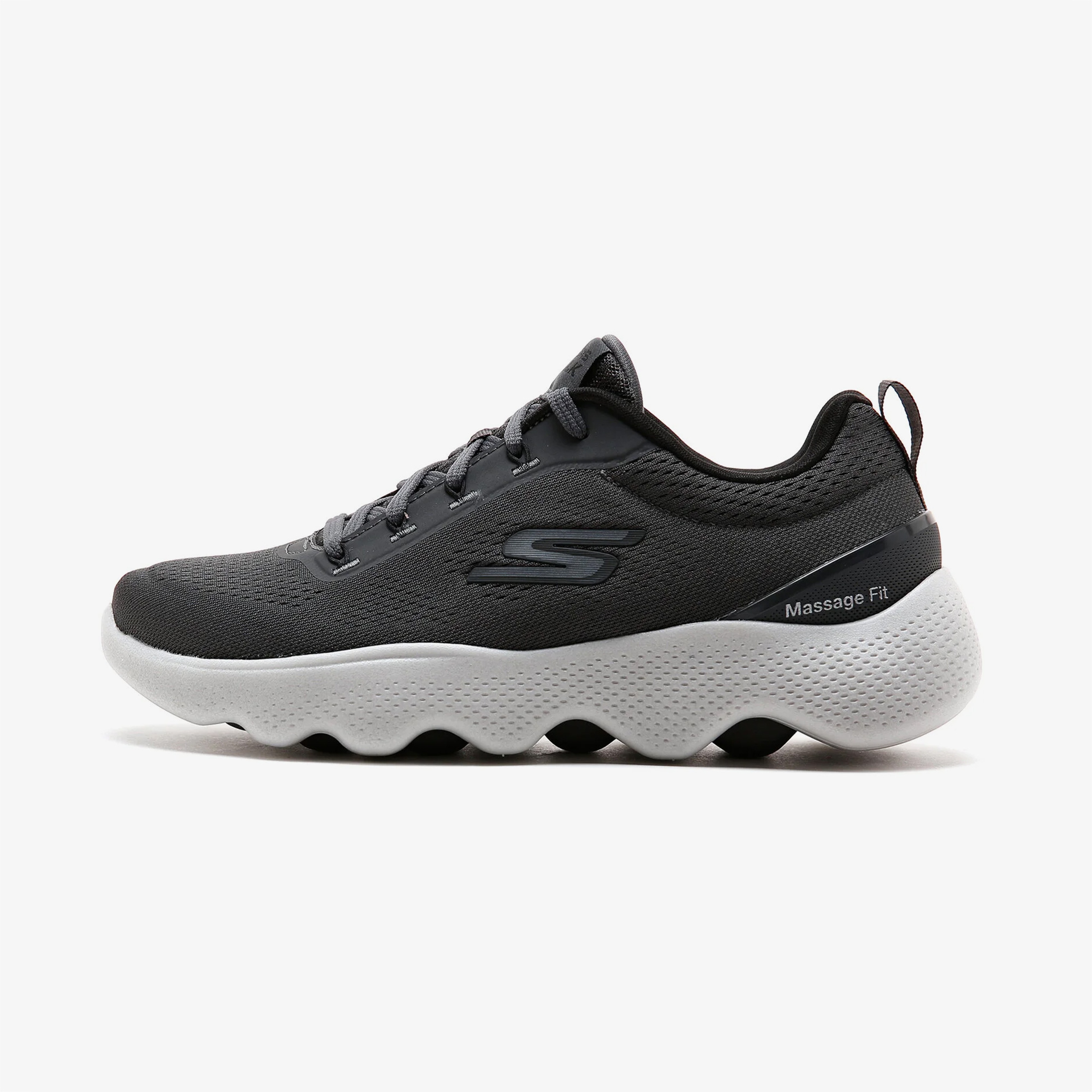 Skechers Go Walk Massage Fit Erkek Siyah Spor Ayakkabı