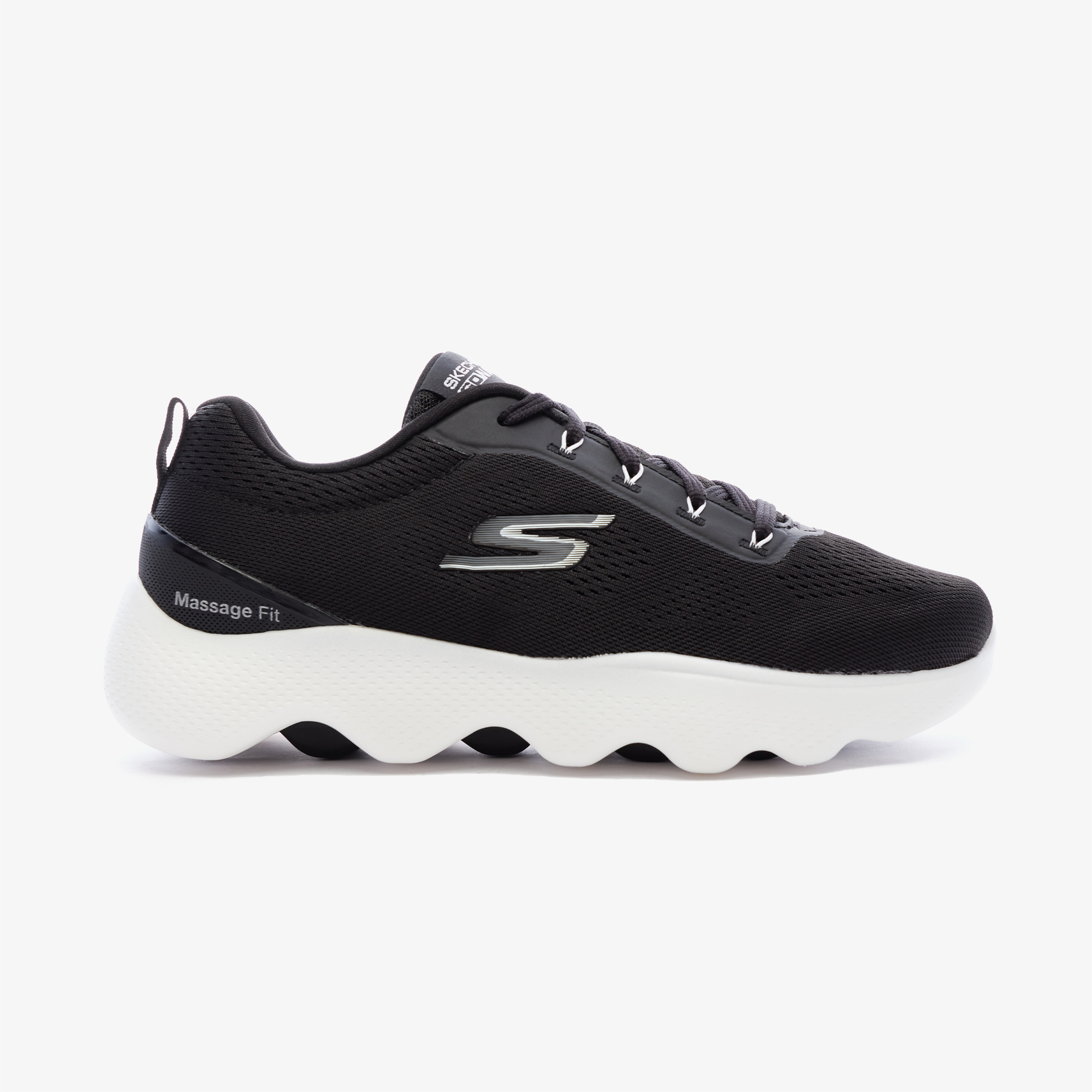 Skechers Go Walk Massage Fit Erkek Siyah Spor Ayakkabı