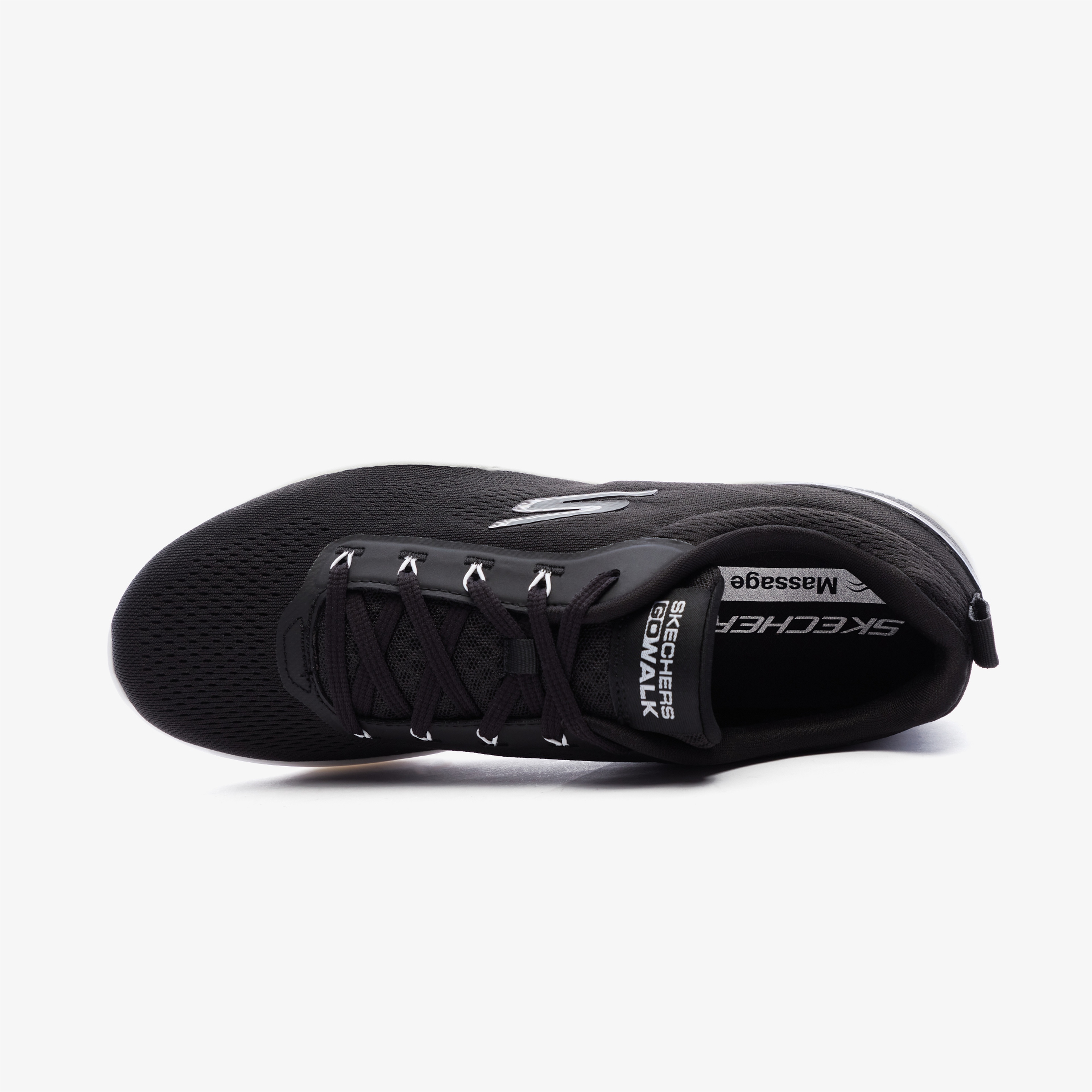 Skechers Go Walk Massage Fit Erkek Siyah Spor Ayakkabı