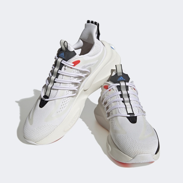 Adidas adidas Alphaboost V1 Unisex Beyaz Spor Ayakkabı Occasion'da! Beyaz - 3. görsel