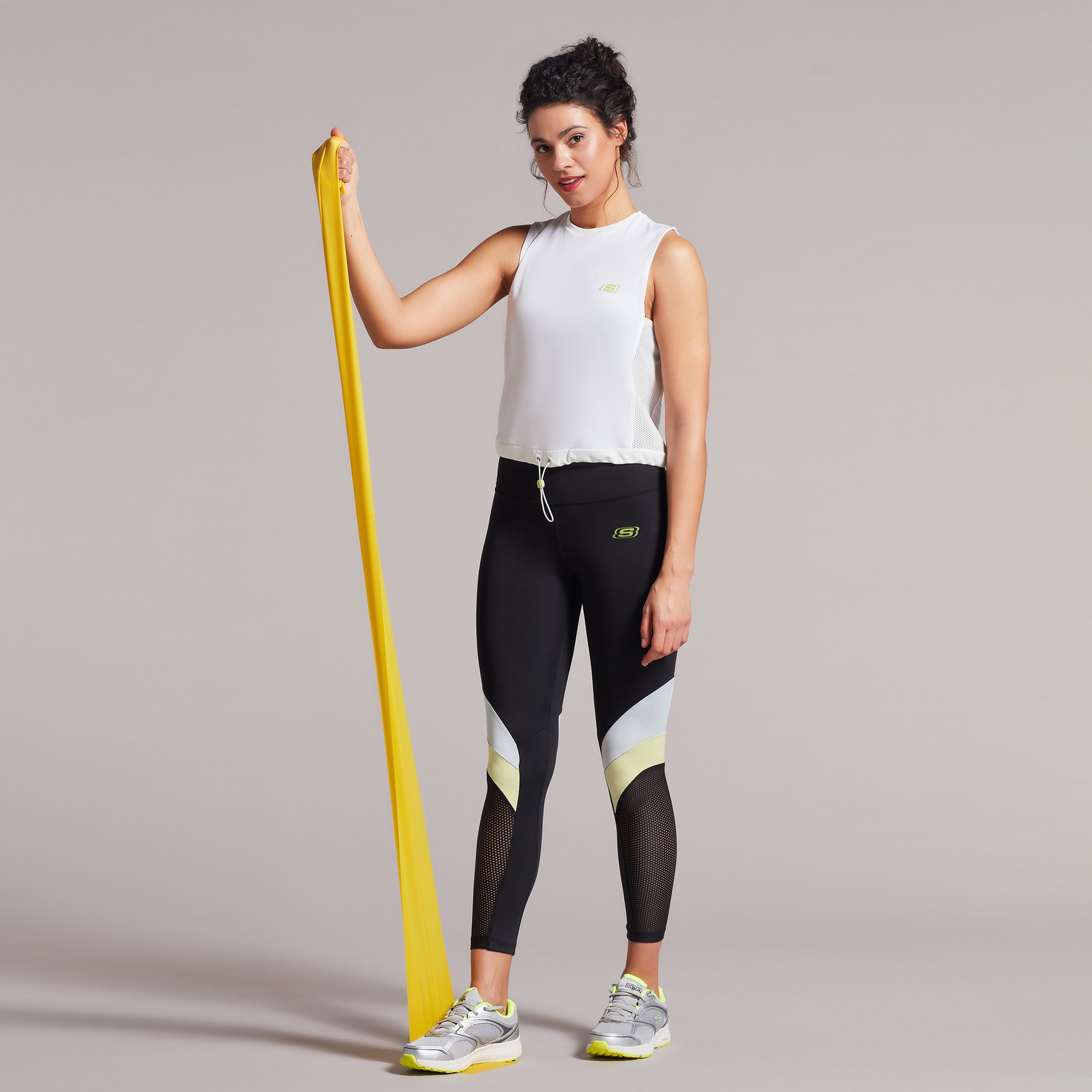 Skechers Performance Collection Kadın Beyaz T-Shirt