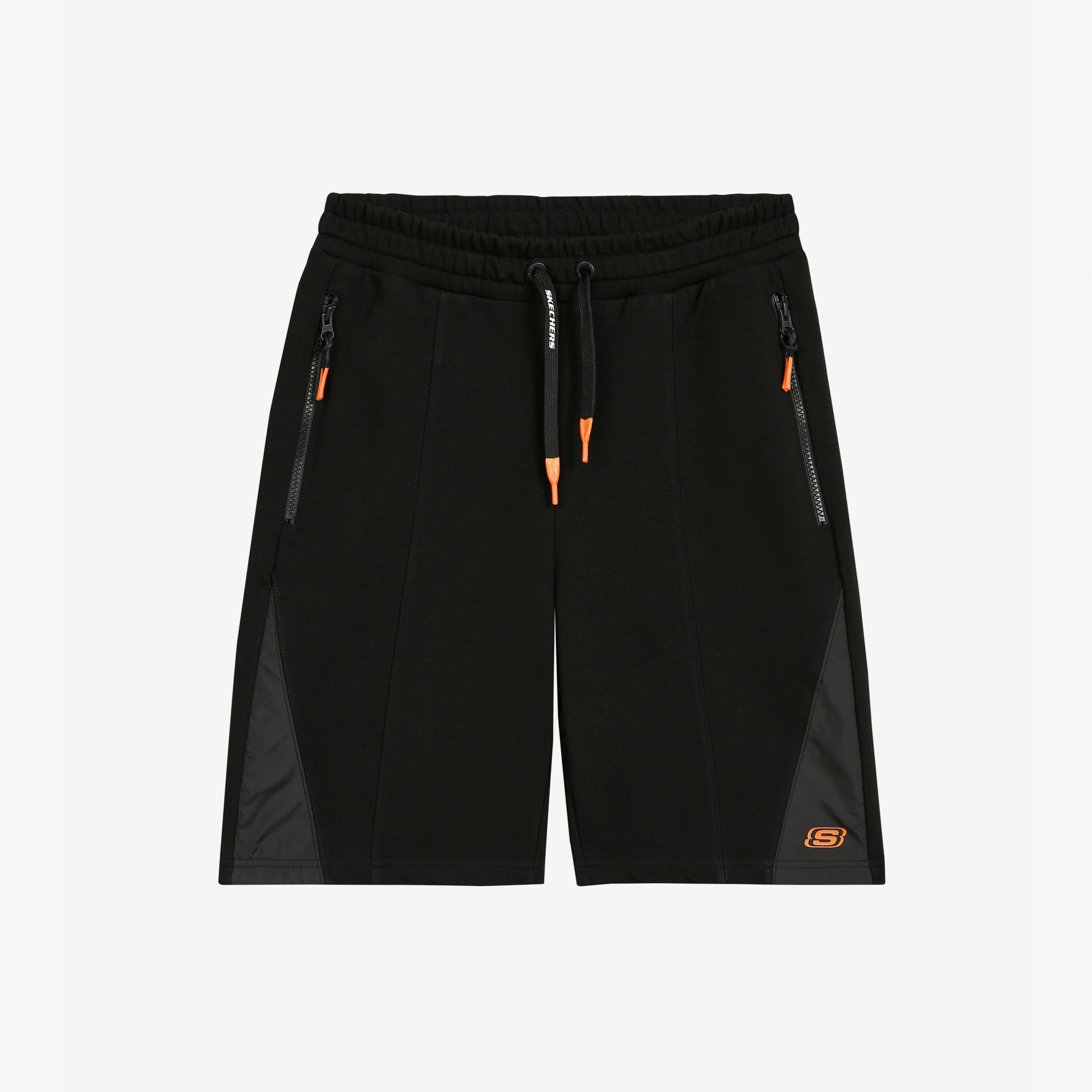 Skechers Fleece Color Block 7Inch Erkek Siyah Şort