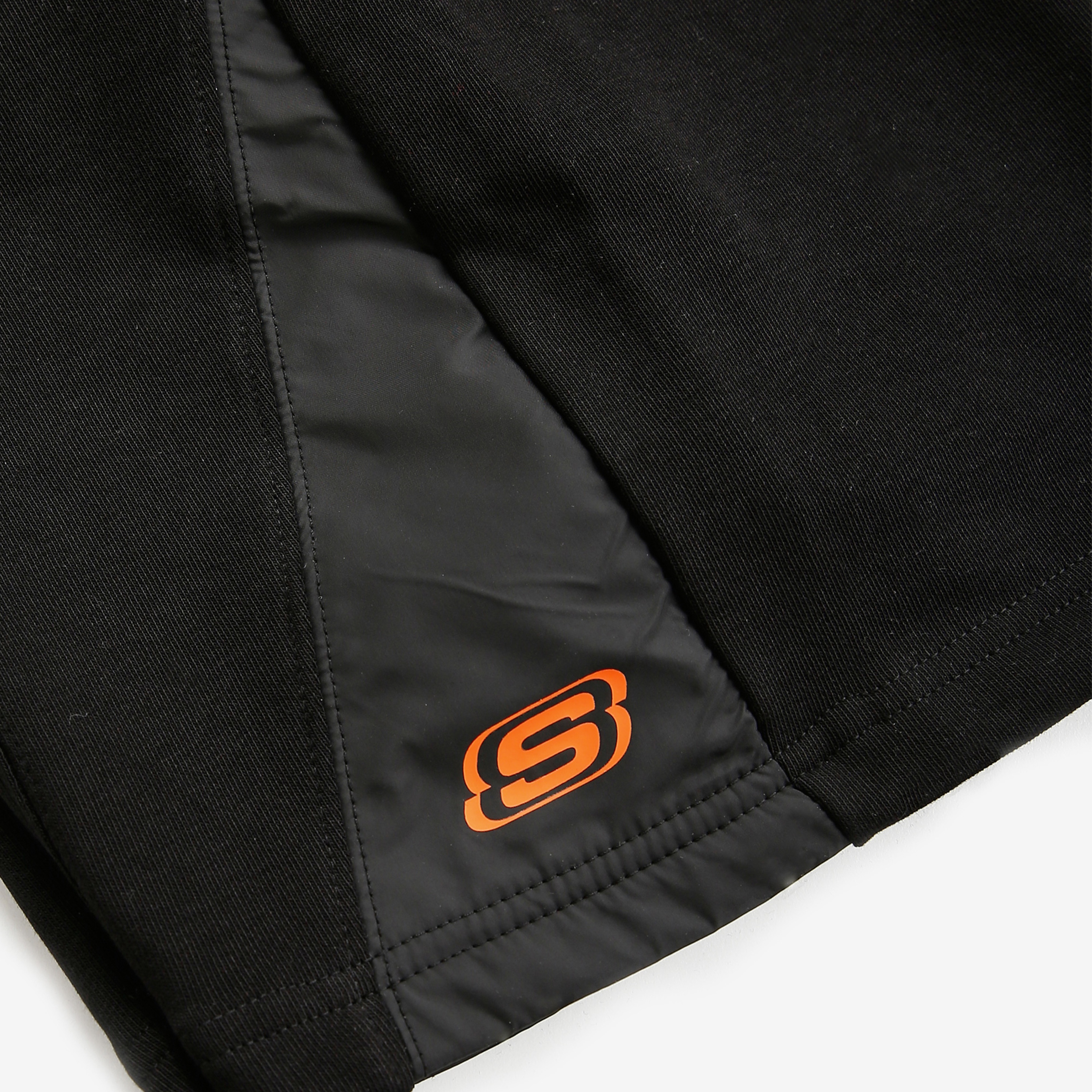 Skechers Fleece Color Block 7Inch Erkek Siyah Şort