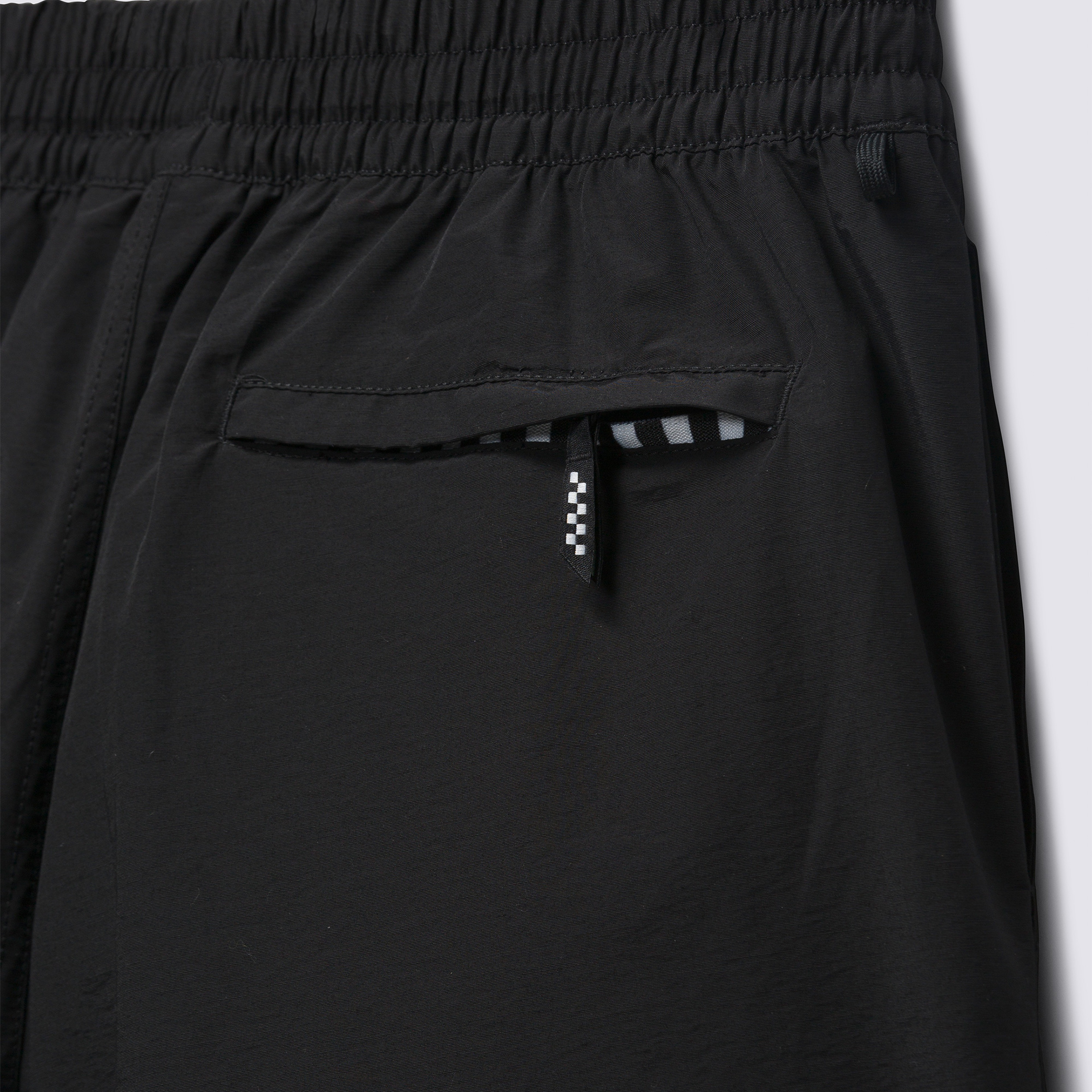 Vans Primary Solid Elastic Erkek Siyah Deniz Şortu