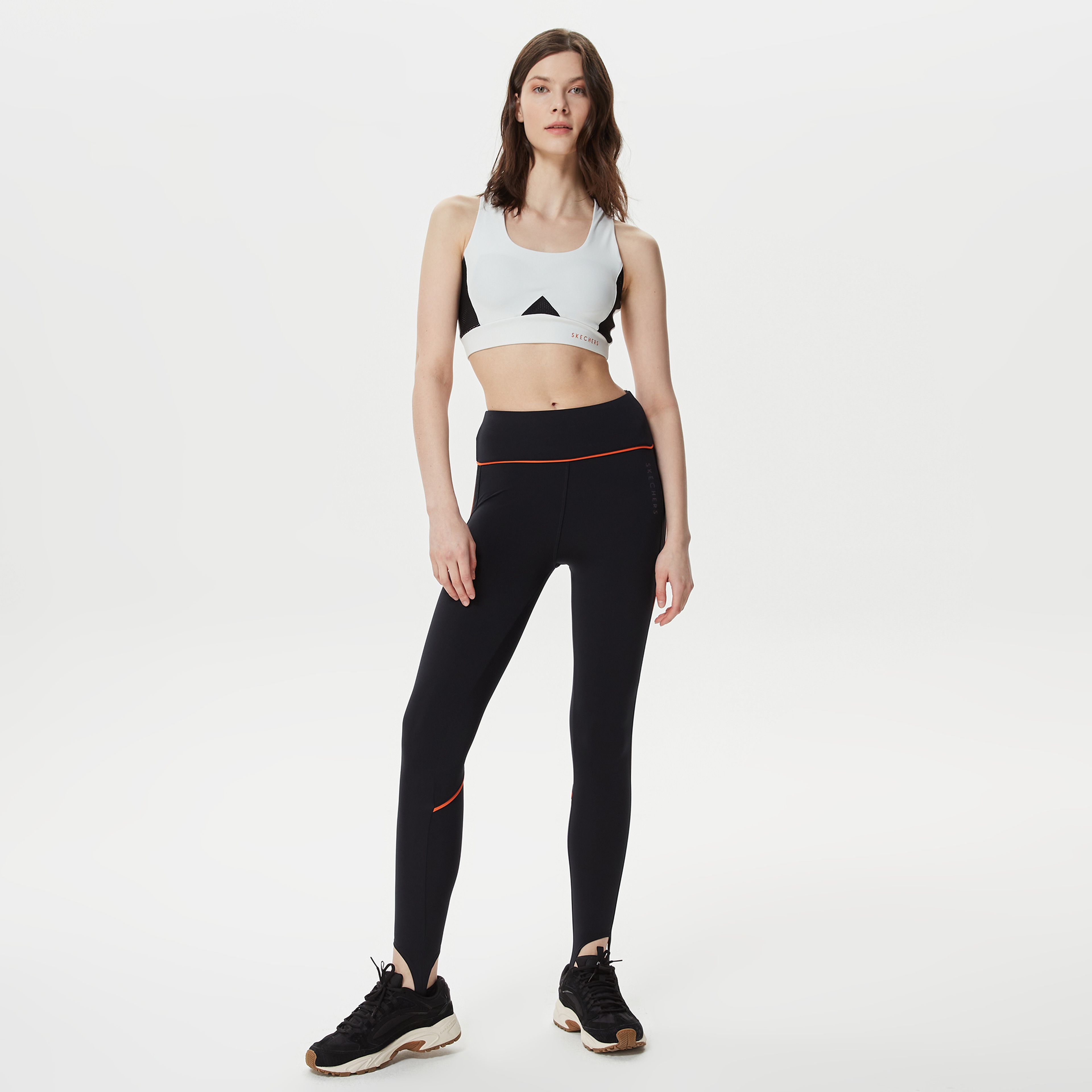 Skechers Sule Collection Ankle Legging Kadın Siyah Tayt