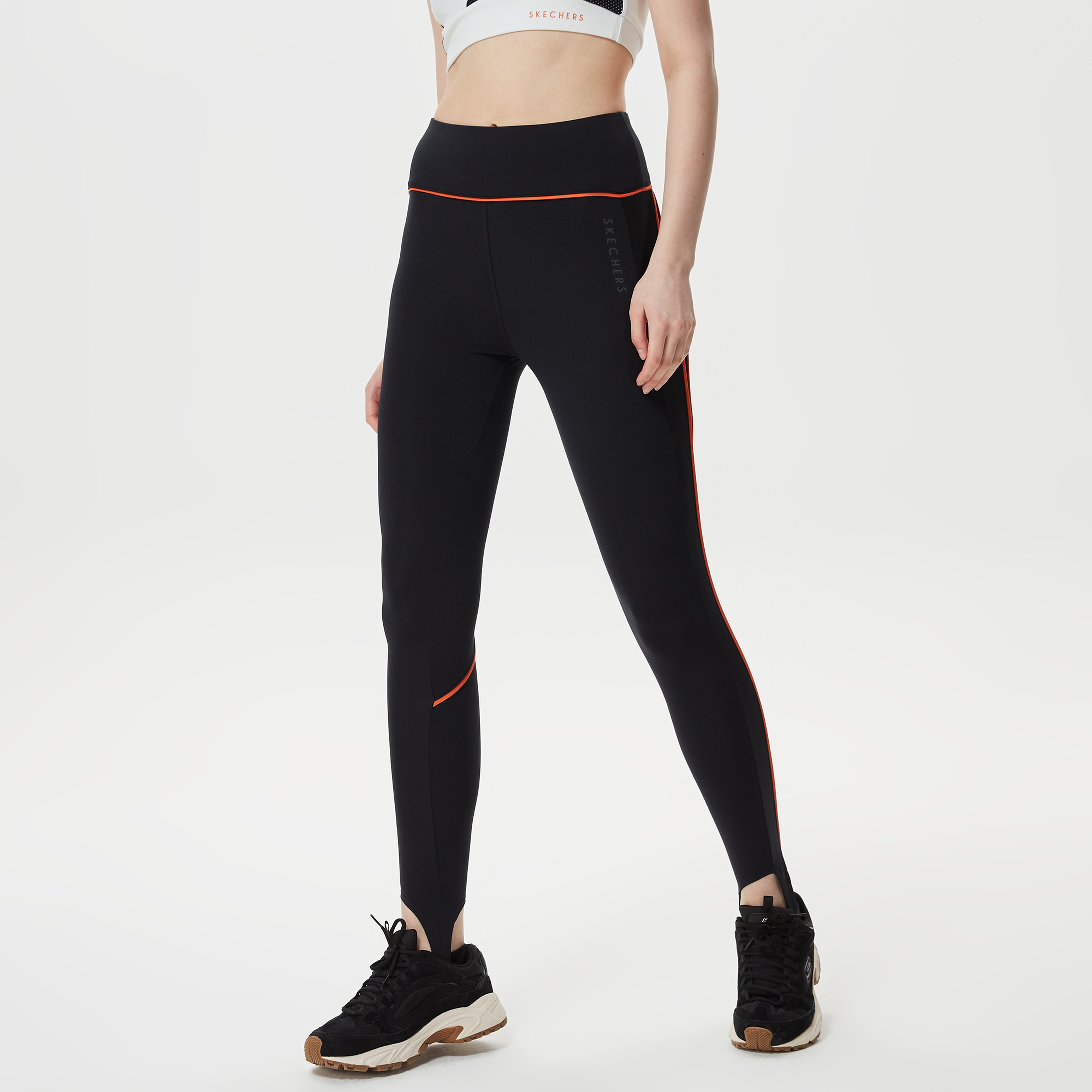 Skechers Sule Collection Ankle Legging Kadın Siyah Tayt