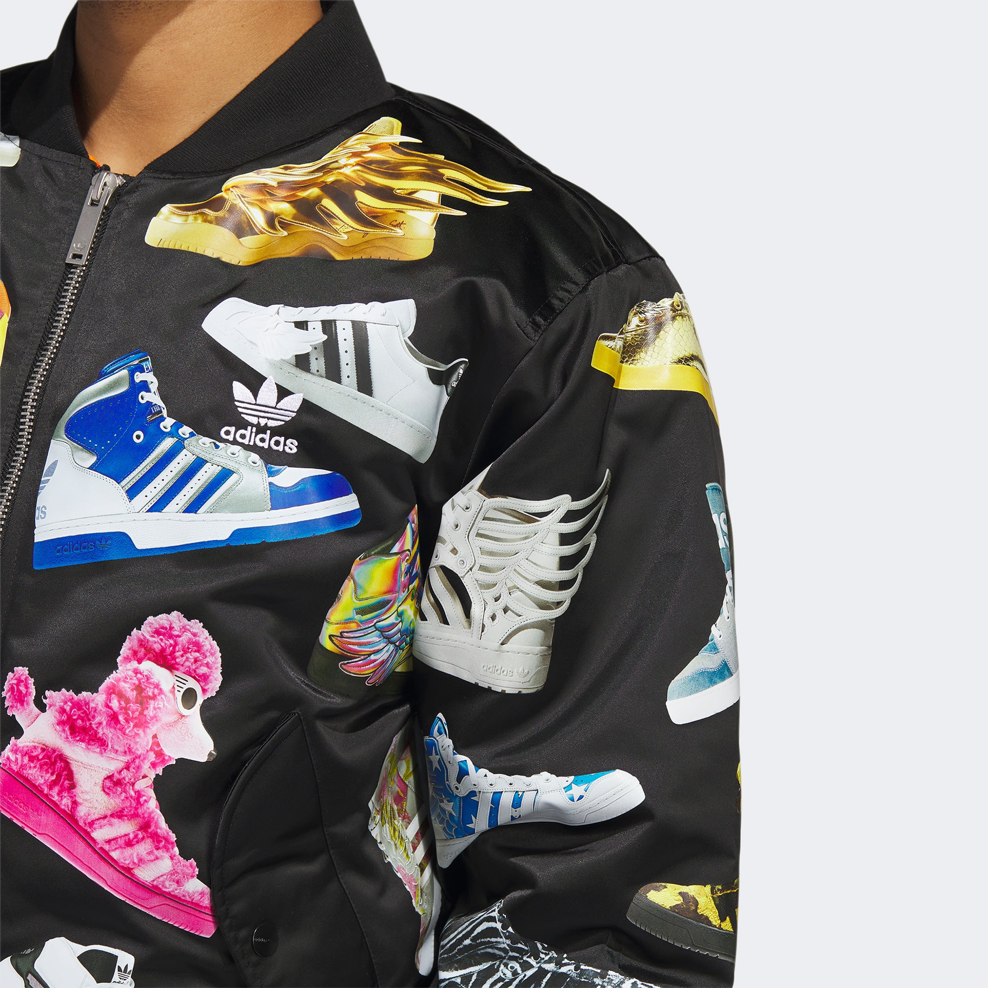 adidas Archive Bomb Erkek Siyah Eşofman Üstü