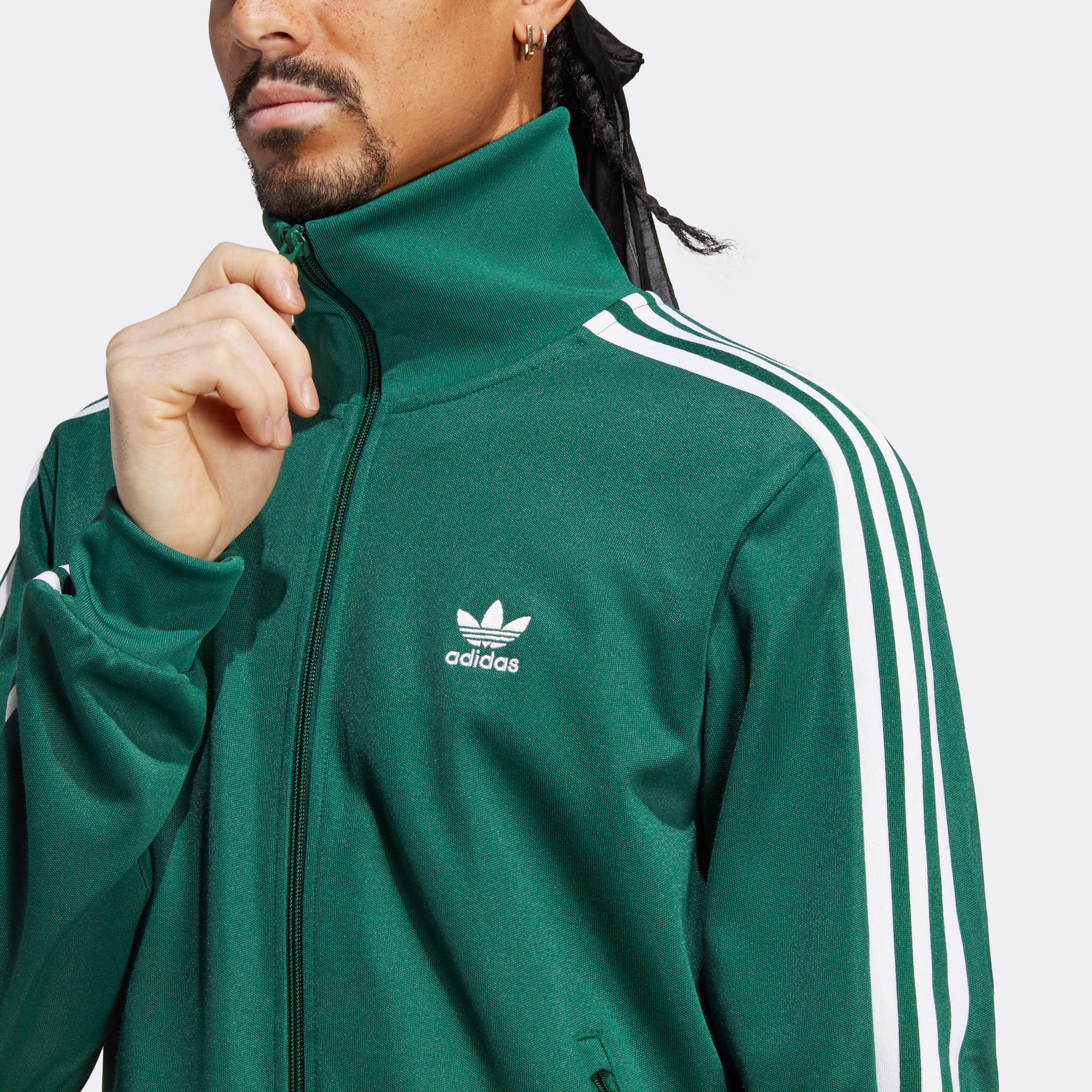 adidas Adicolor Classics Beckenbauer Track Top Erkek Yeşil Eşofman Üstü