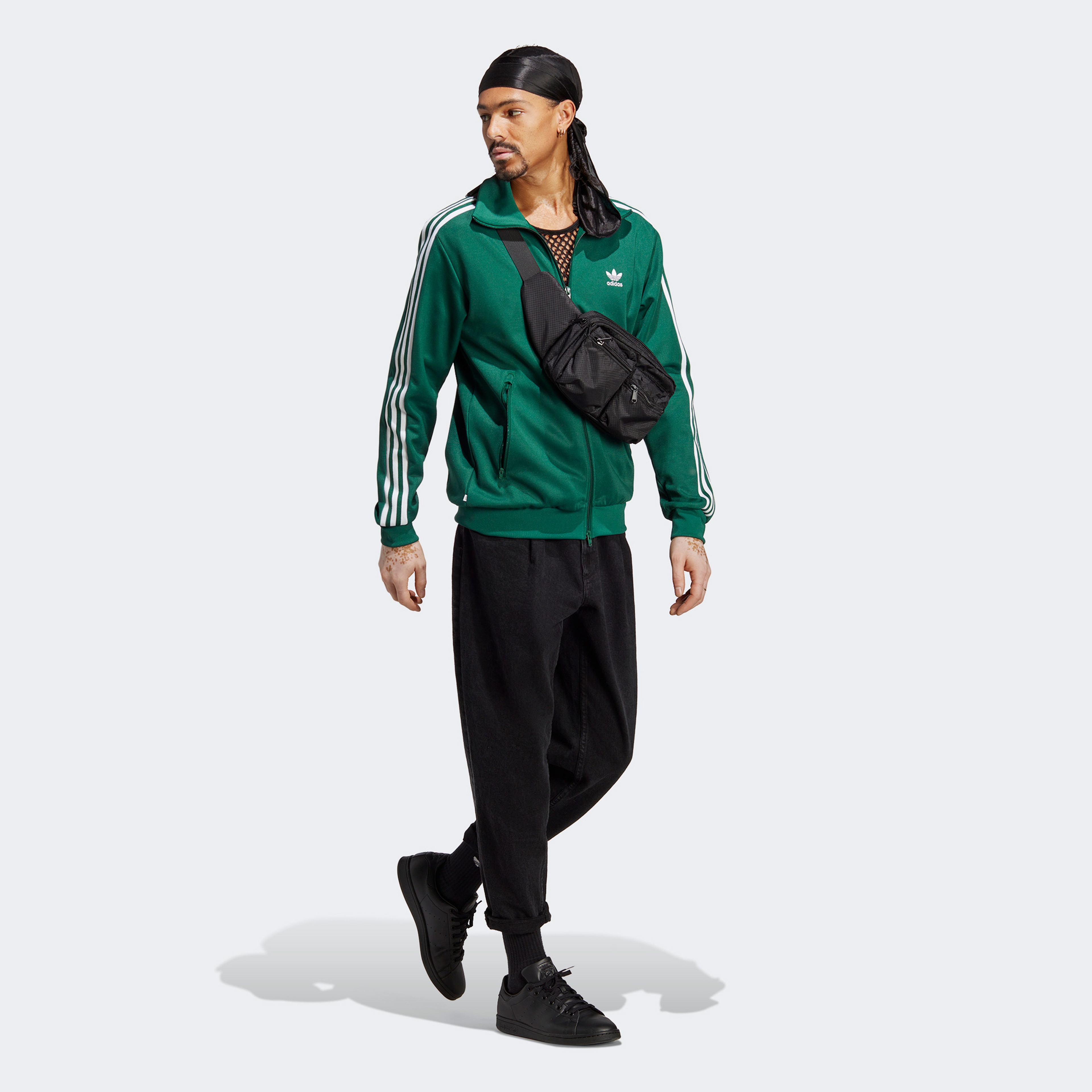 adidas Adicolor Classics Beckenbauer Track Top Erkek Yeşil Eşofman Üstü