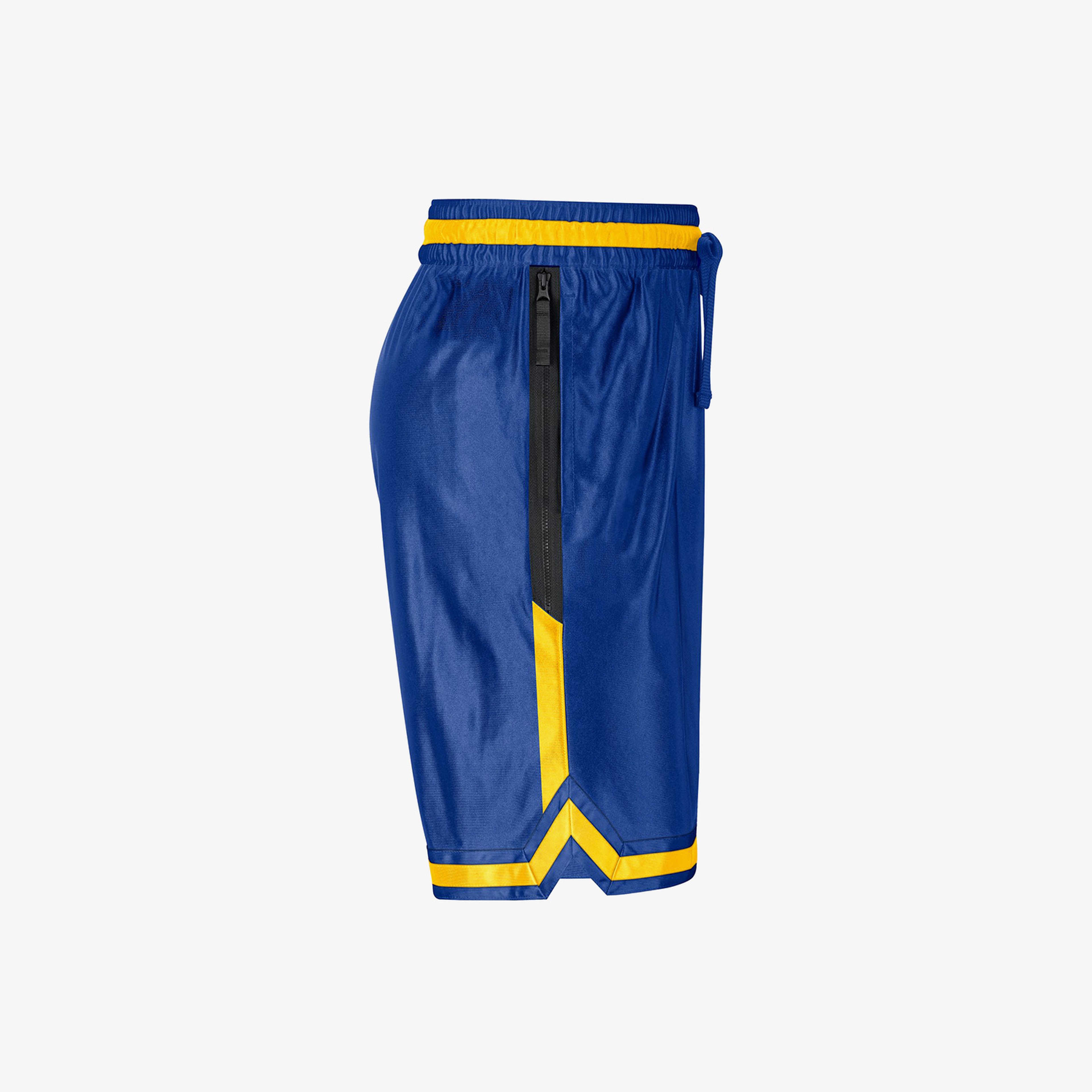 Nike Golden State Warriors Courtside Dri-FIT Erkek Sarı/Lacivert Şort