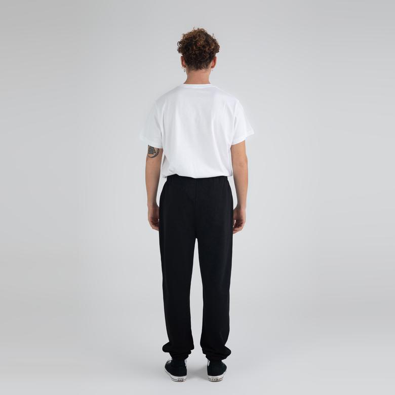 Fifty Pieces Loose Fit Erkek Siyah Eşofman Altı