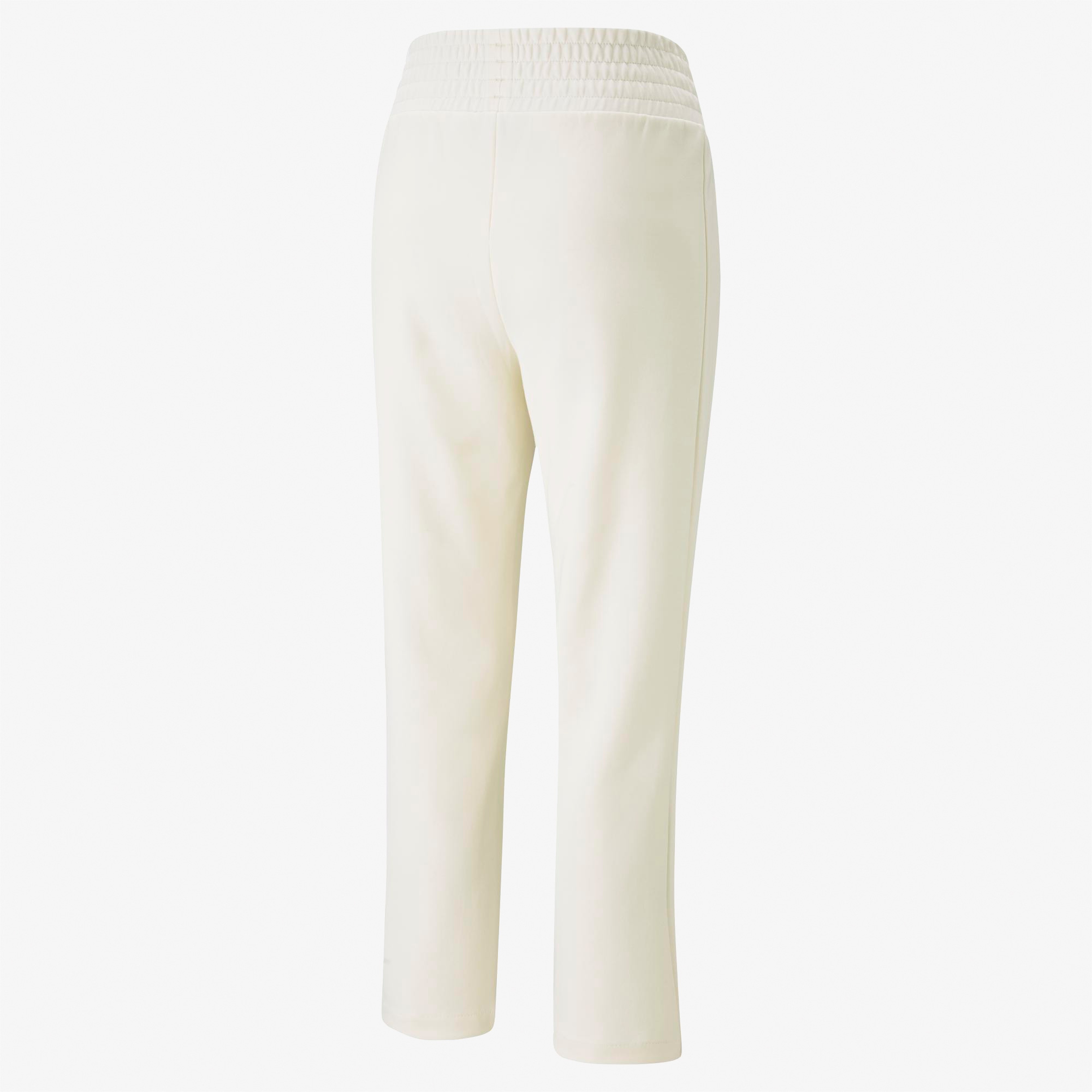 Puma T7 High Waist Kadın Beyaz Eşofman Altı