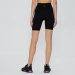 Jerf Gela Şekillendirici Sport Kadın Siyah Biker Tayt