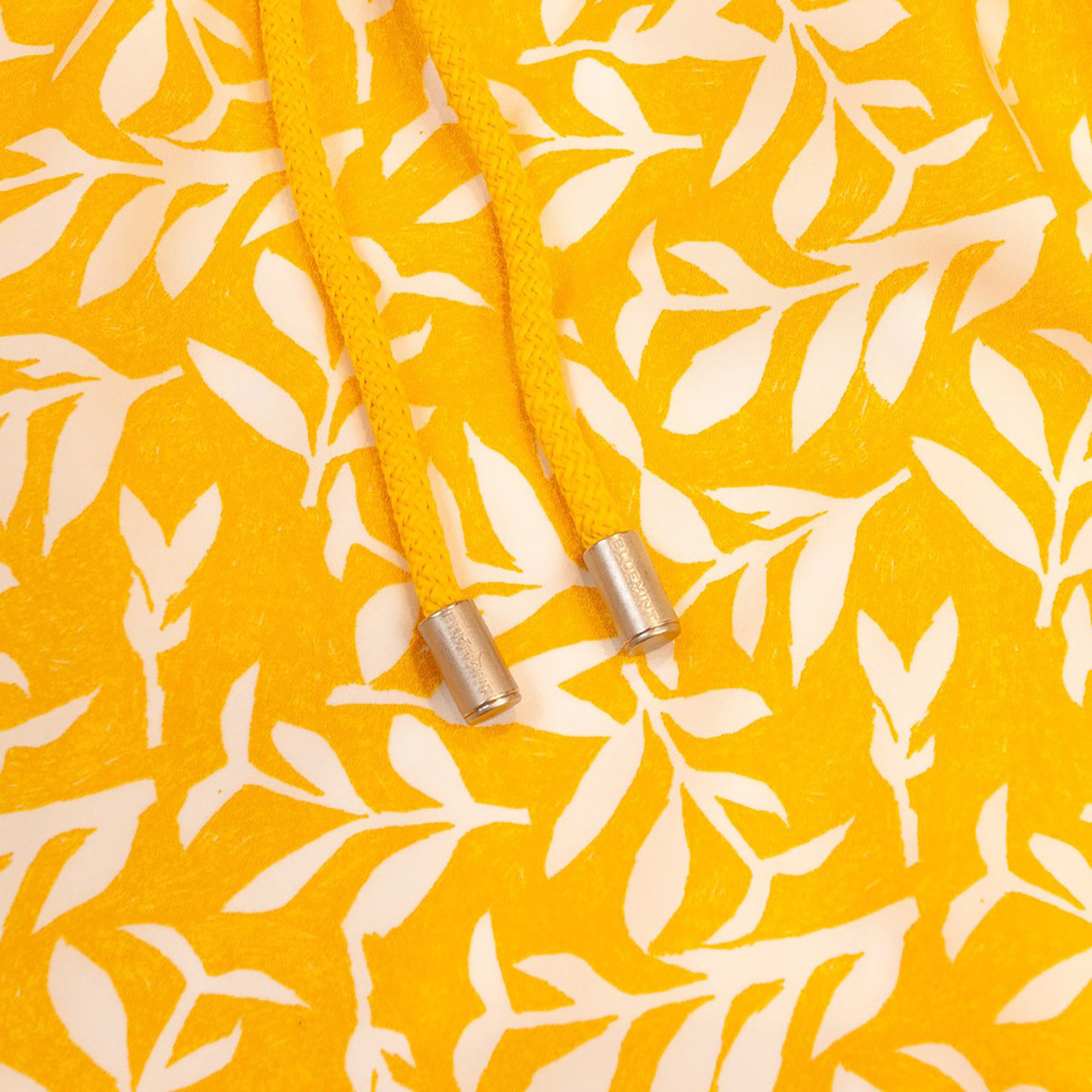 Bluemint Logan Erkek Sunset Leaves Sarı Mayo Şort