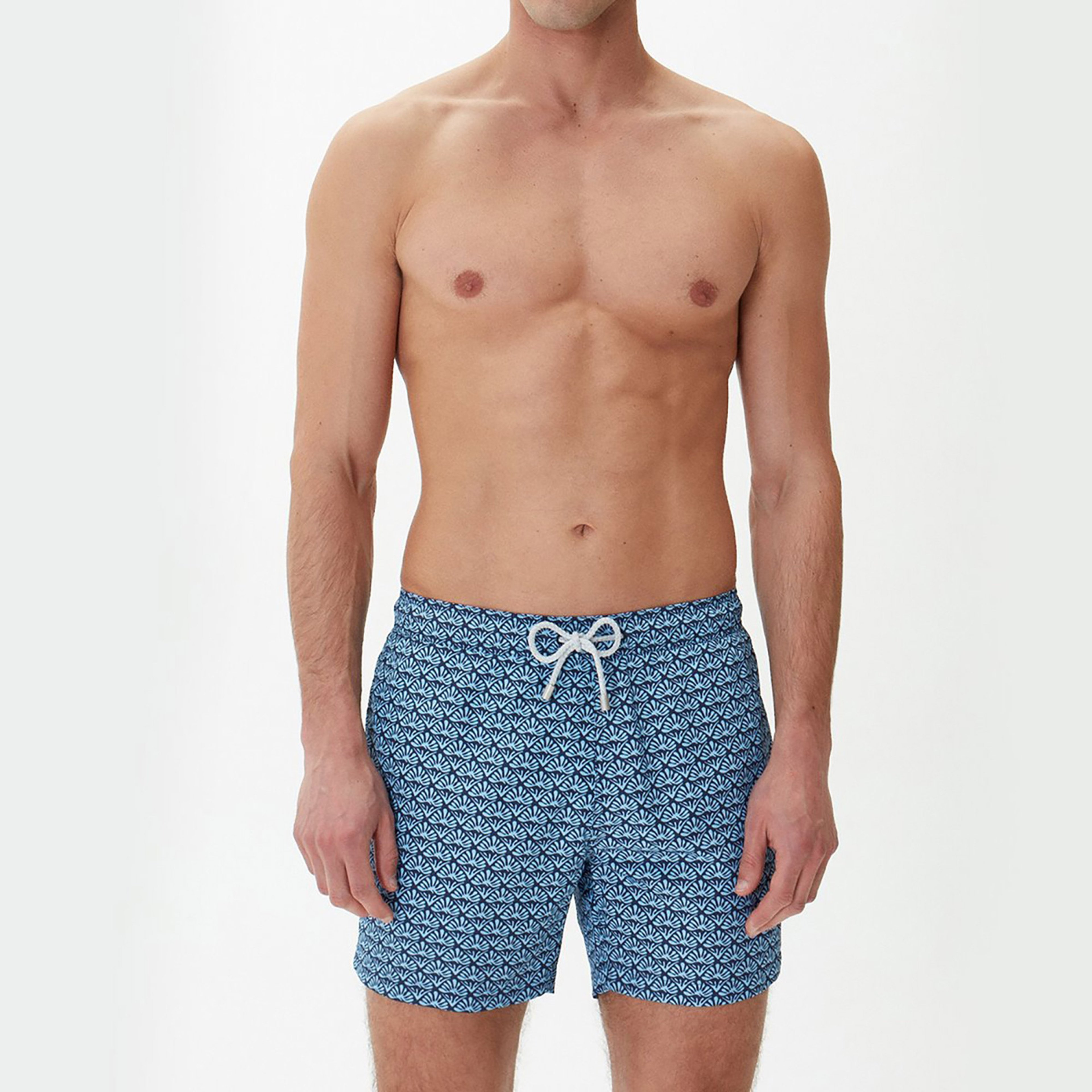 Bluemint Logan Erkek Navy Moss Lacivert Mayo Şort