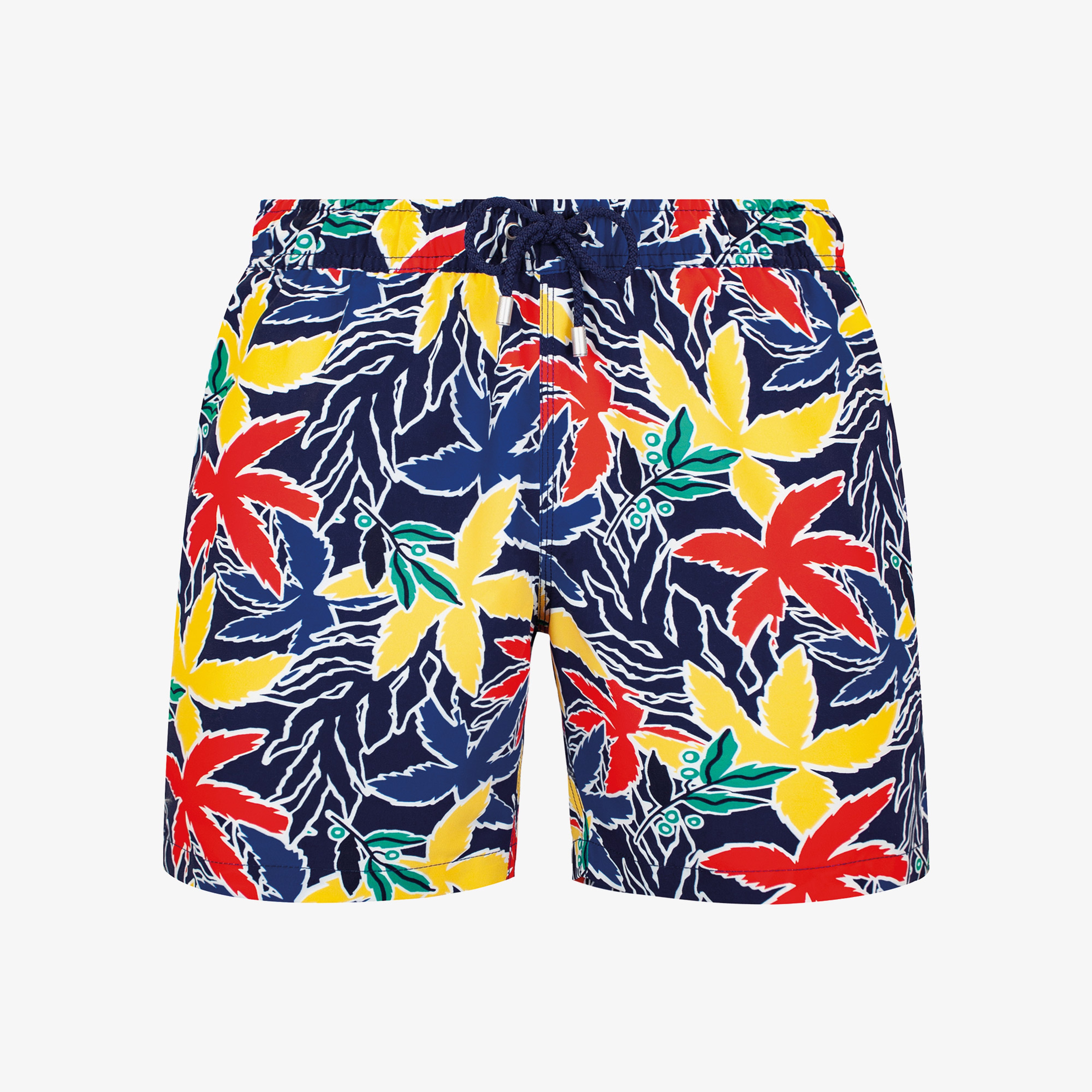 Bluemint Arthus Erkek Renkli Leaves Mayo Şort