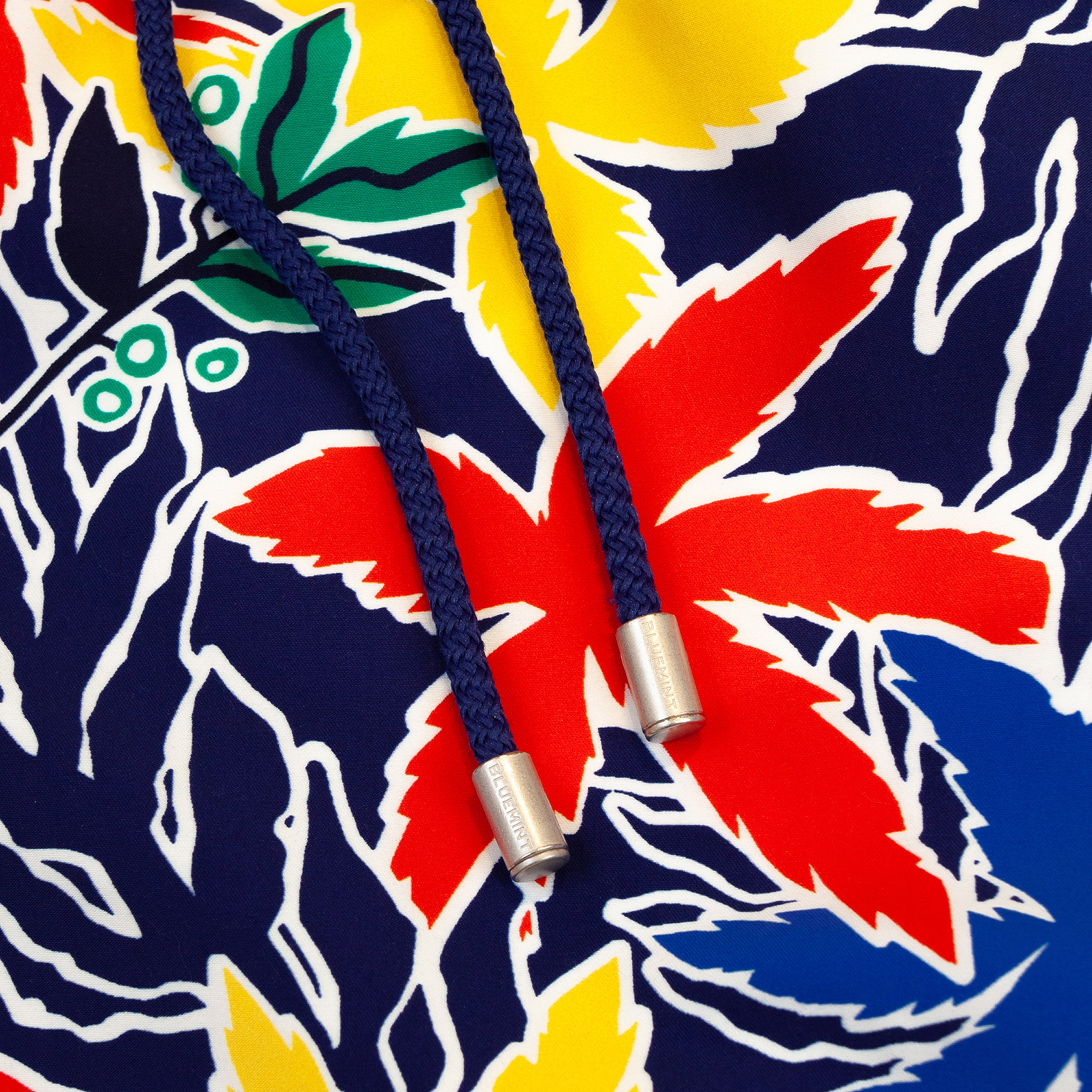 Bluemint Arthus Erkek Renkli Leaves Mayo Şort