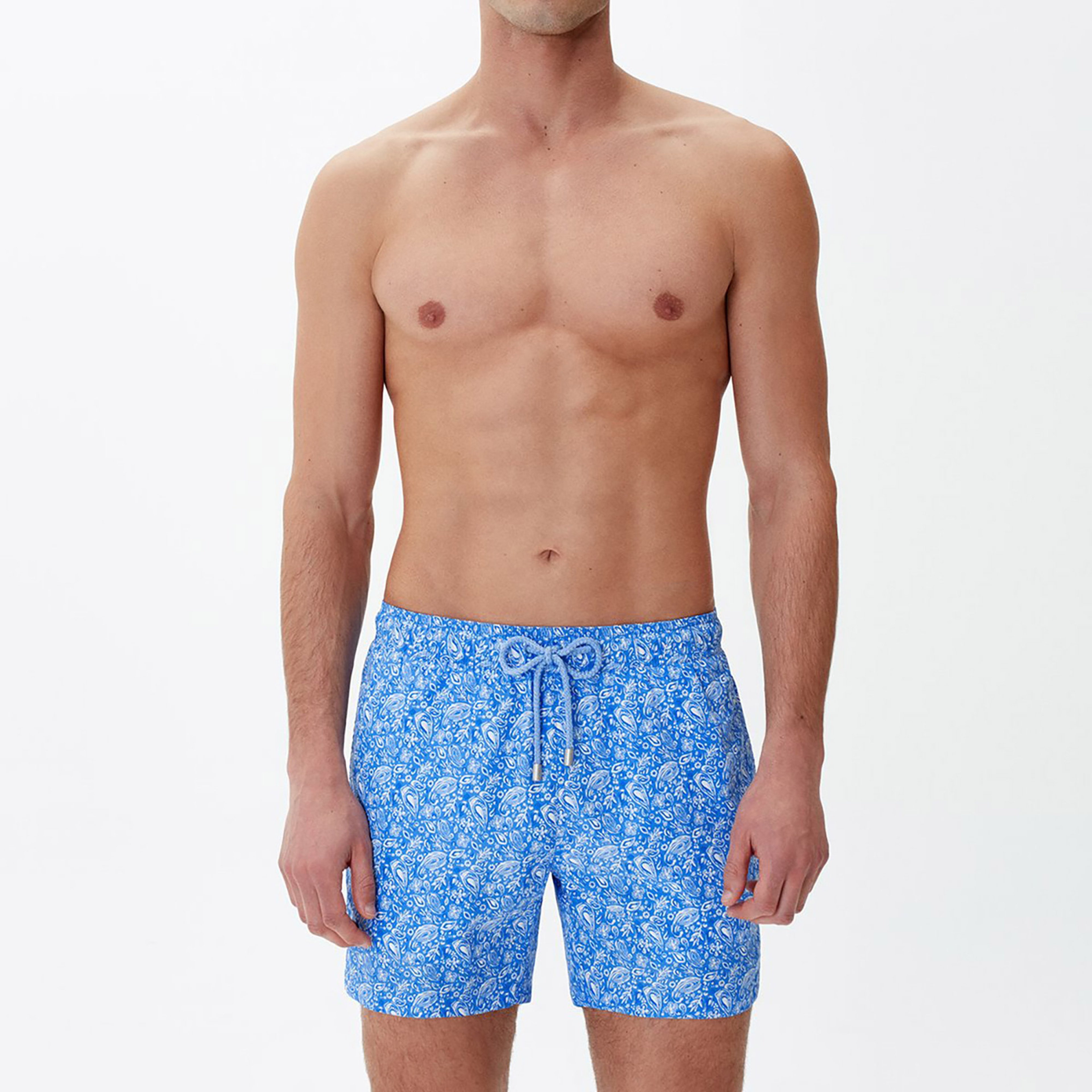 Bluemint Logan Erkek Mavi Outline Mayo Şort